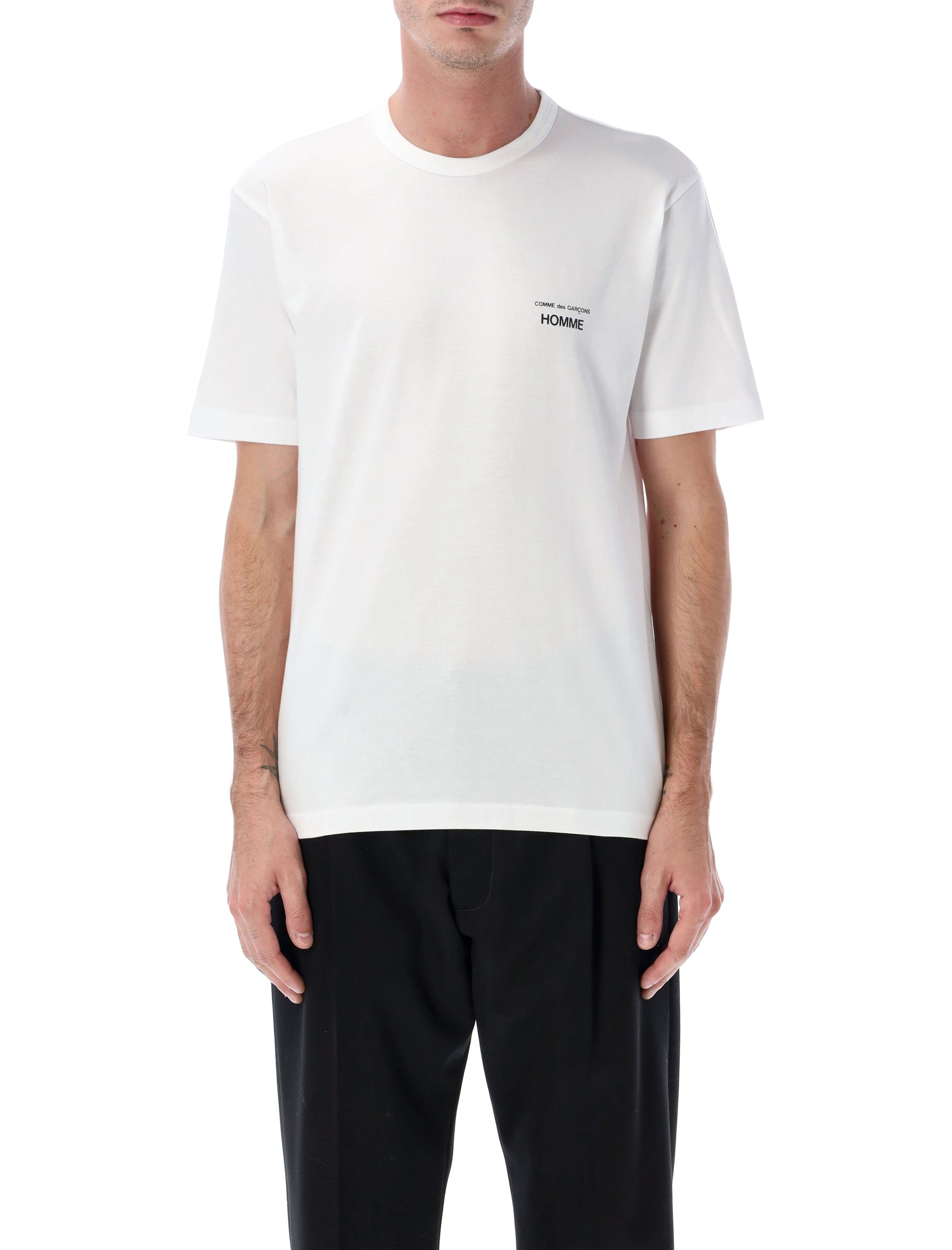 Comme des Garçons Homme cotton logo t-shirt White Tshirt