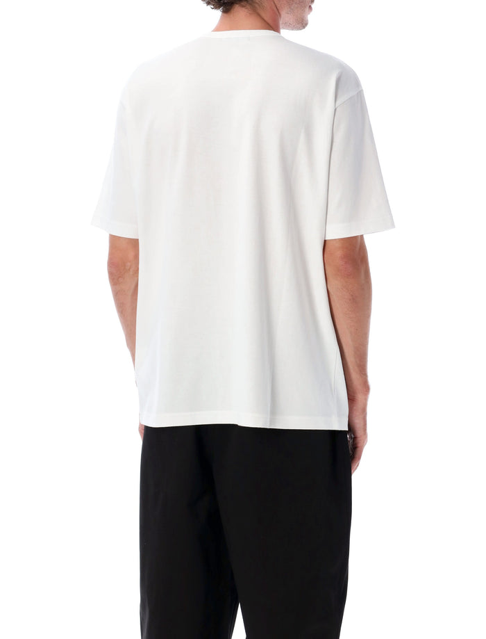 Comme des Garçons Homme Cotton Logo Short Sleeve T-Shirt White