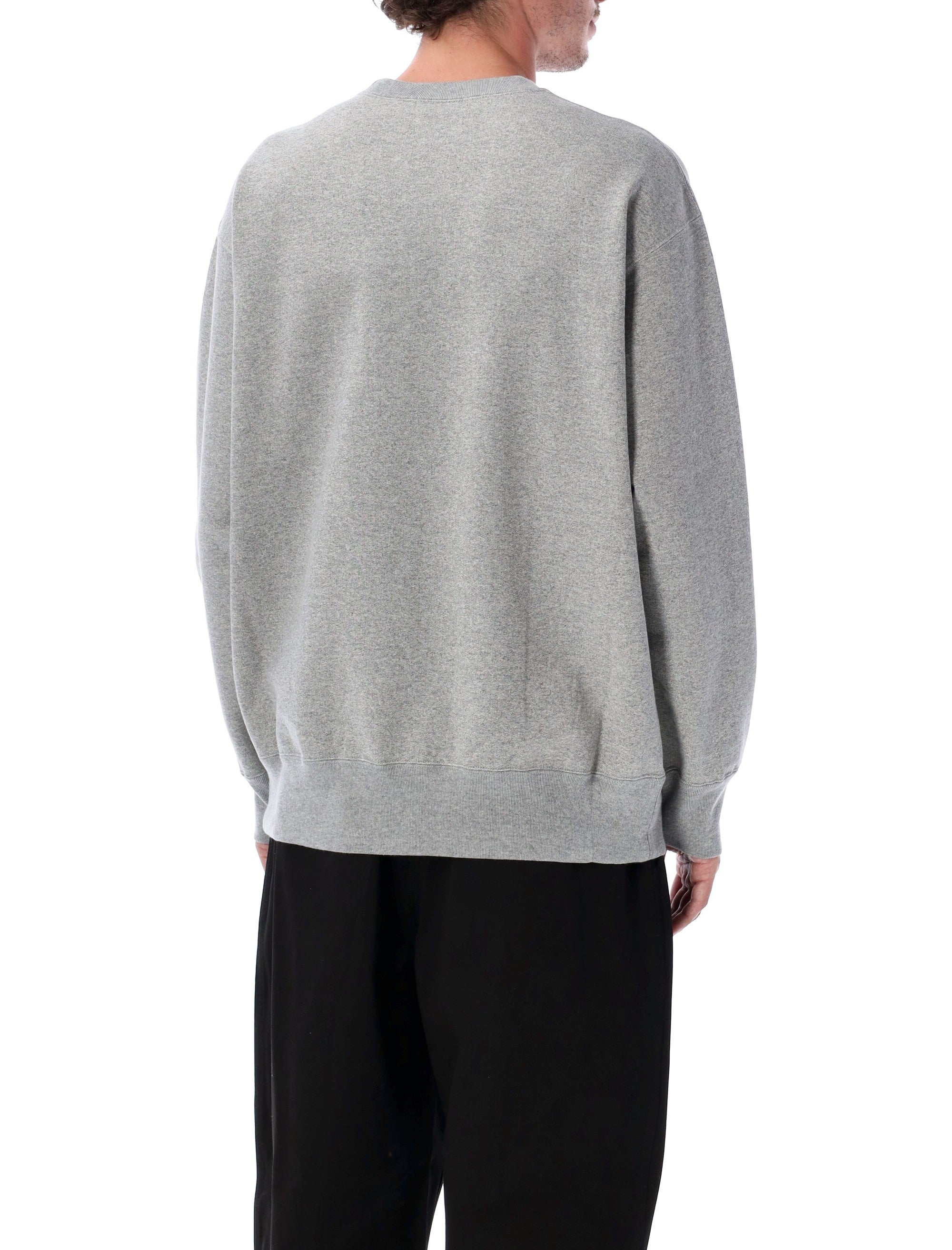 Comme des Garçons Homme Cotton Logo Sweatshirt Grey Mel