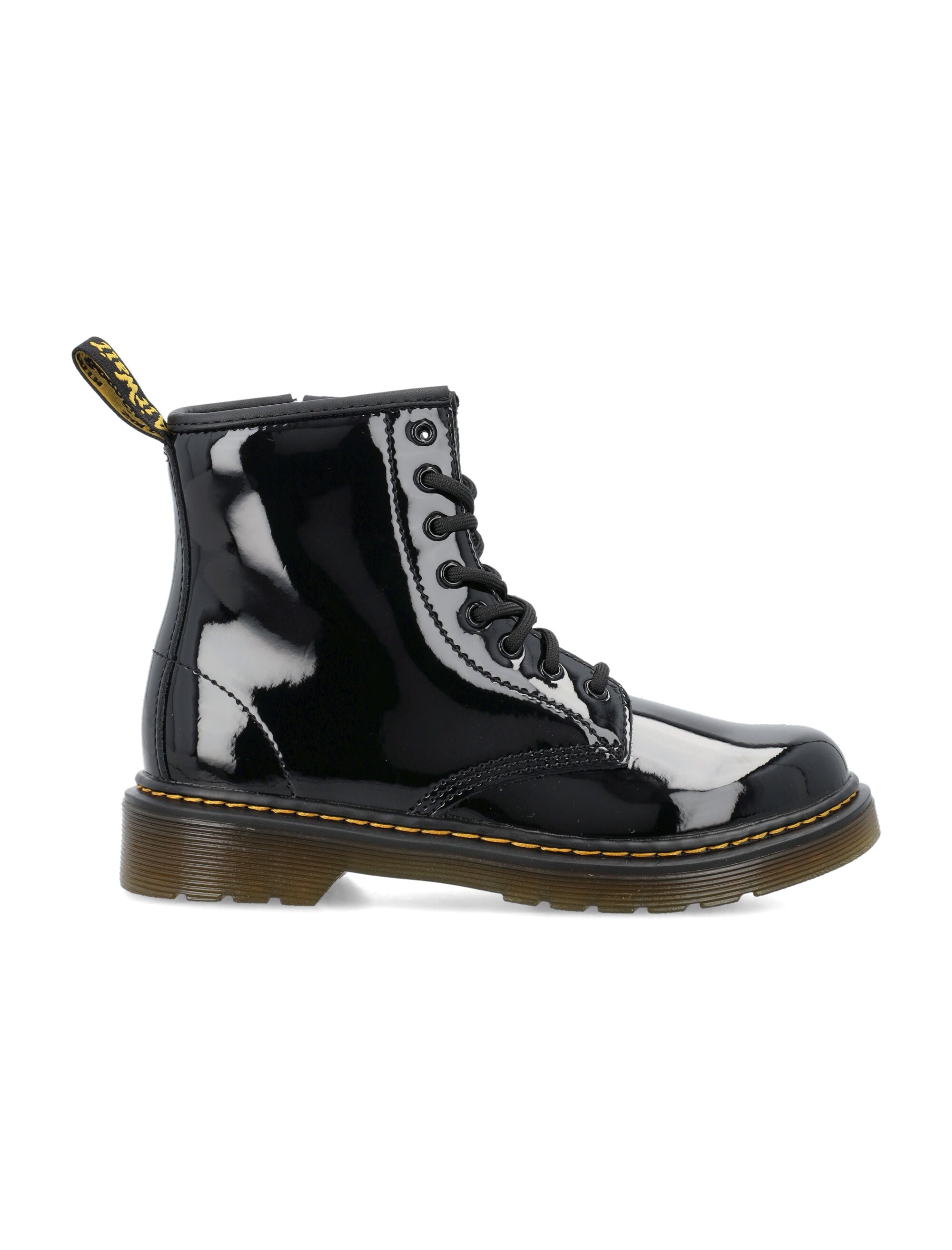 Kid - Lace up boots Black Lamper Upper
