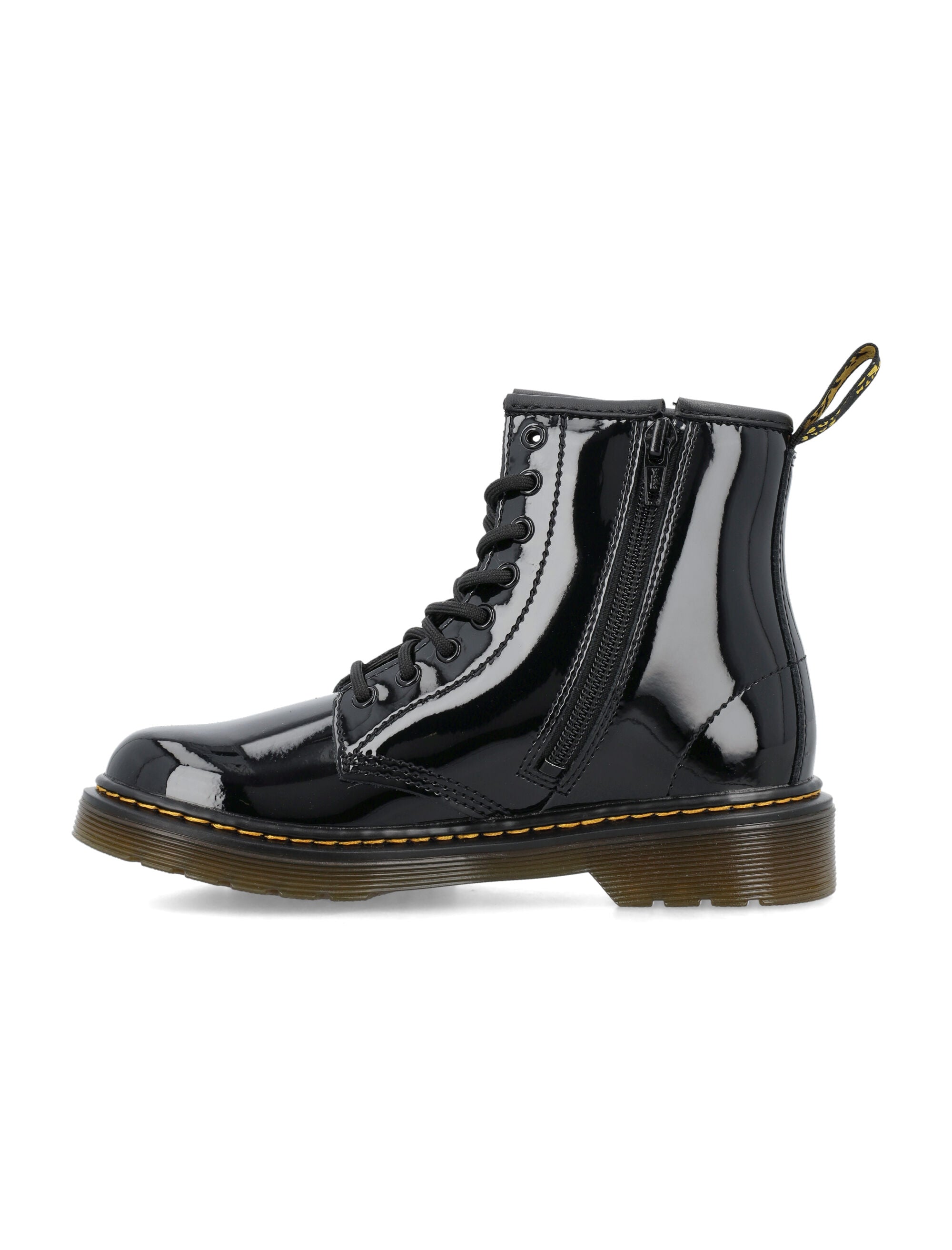 Kid - Lace up boots Black Lamper Upper