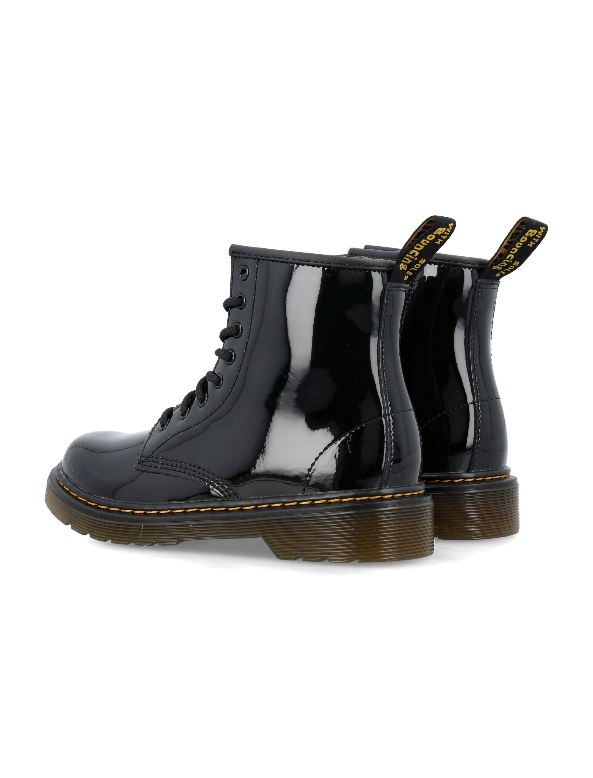 Kid - Lace up boots Black Lamper Upper