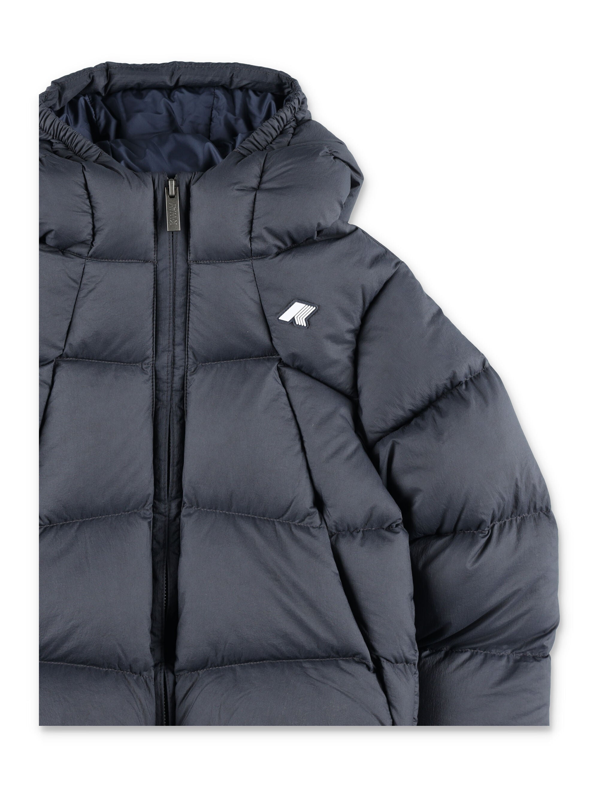 Kid - K-Way Quill Thermo Light Down Jacket Navy Polyamide Lining