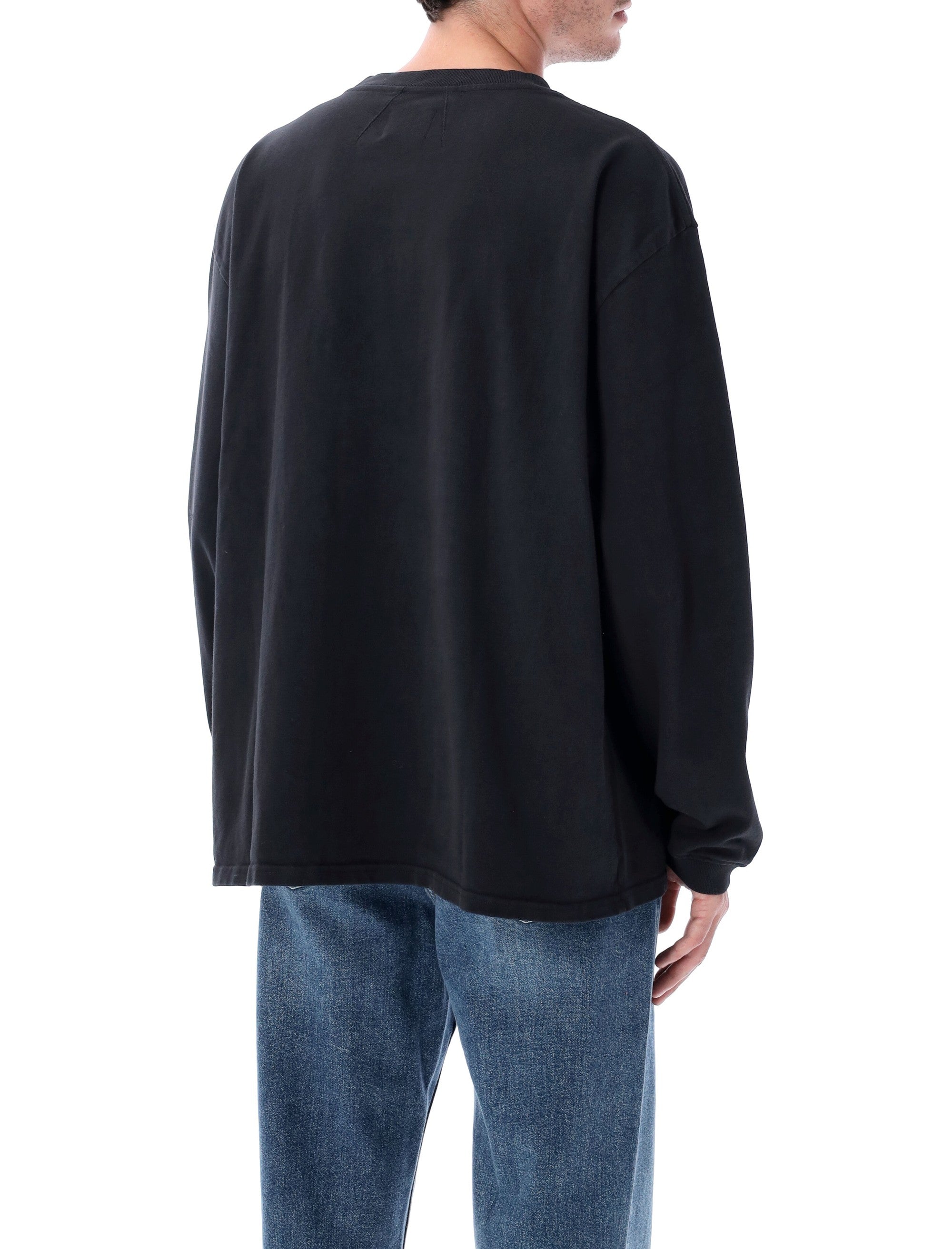 Rhude Youth of America long sleeve t-shirt Vintage Black Cotton
