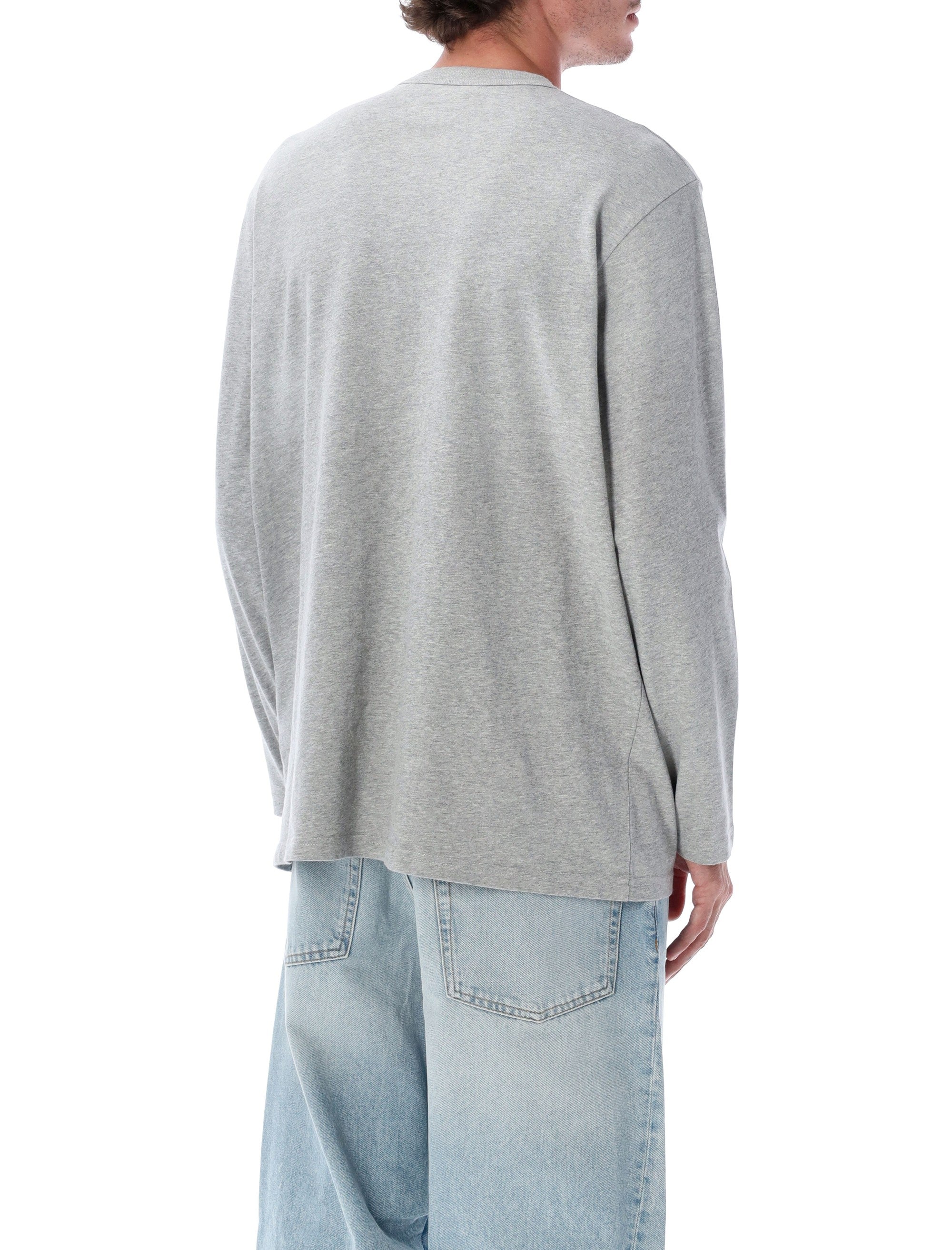 ERL Venice long sleeve t-Shirt in grey Cotton Tshirt