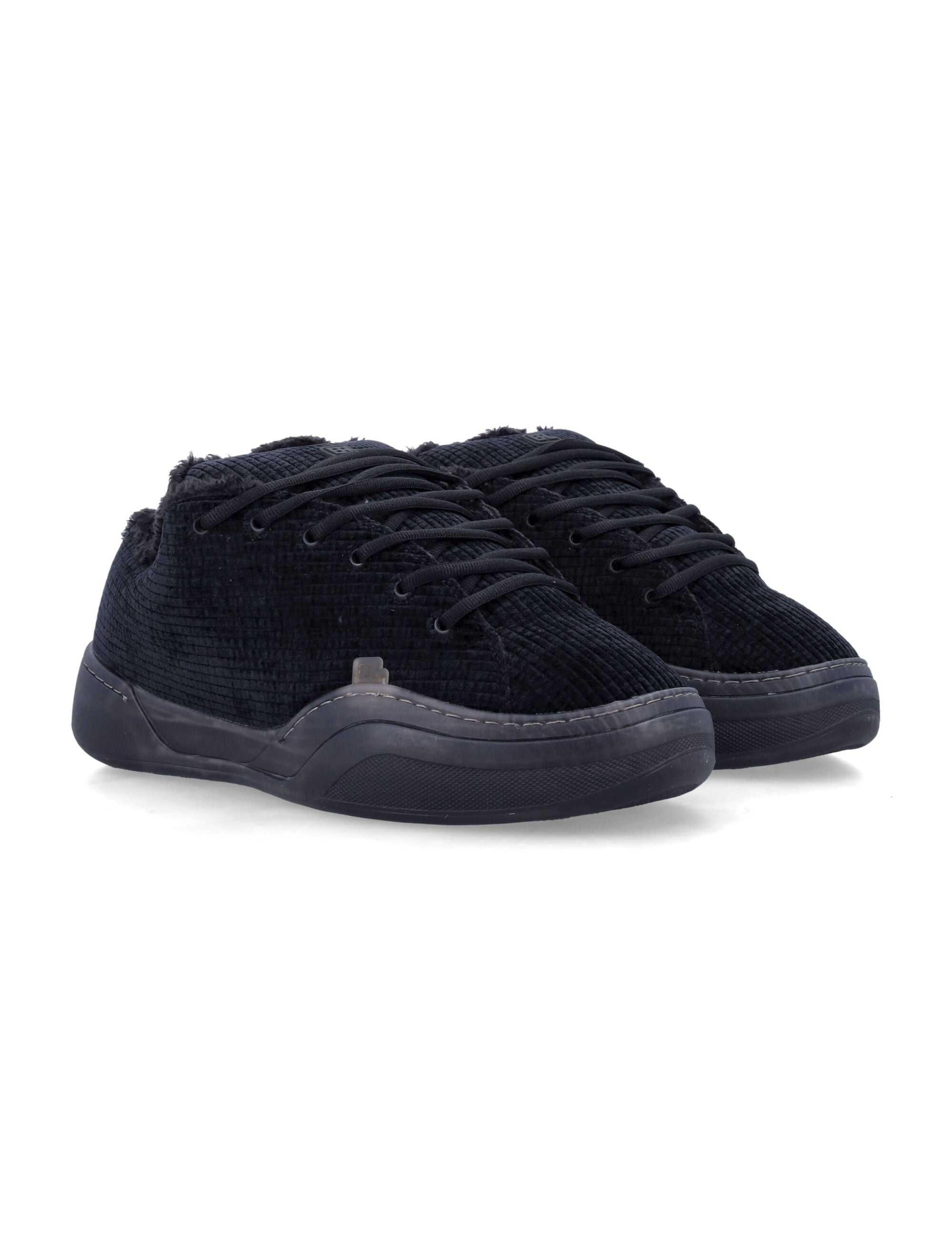 ERL Vamp Black Velvet Sneakers Upper