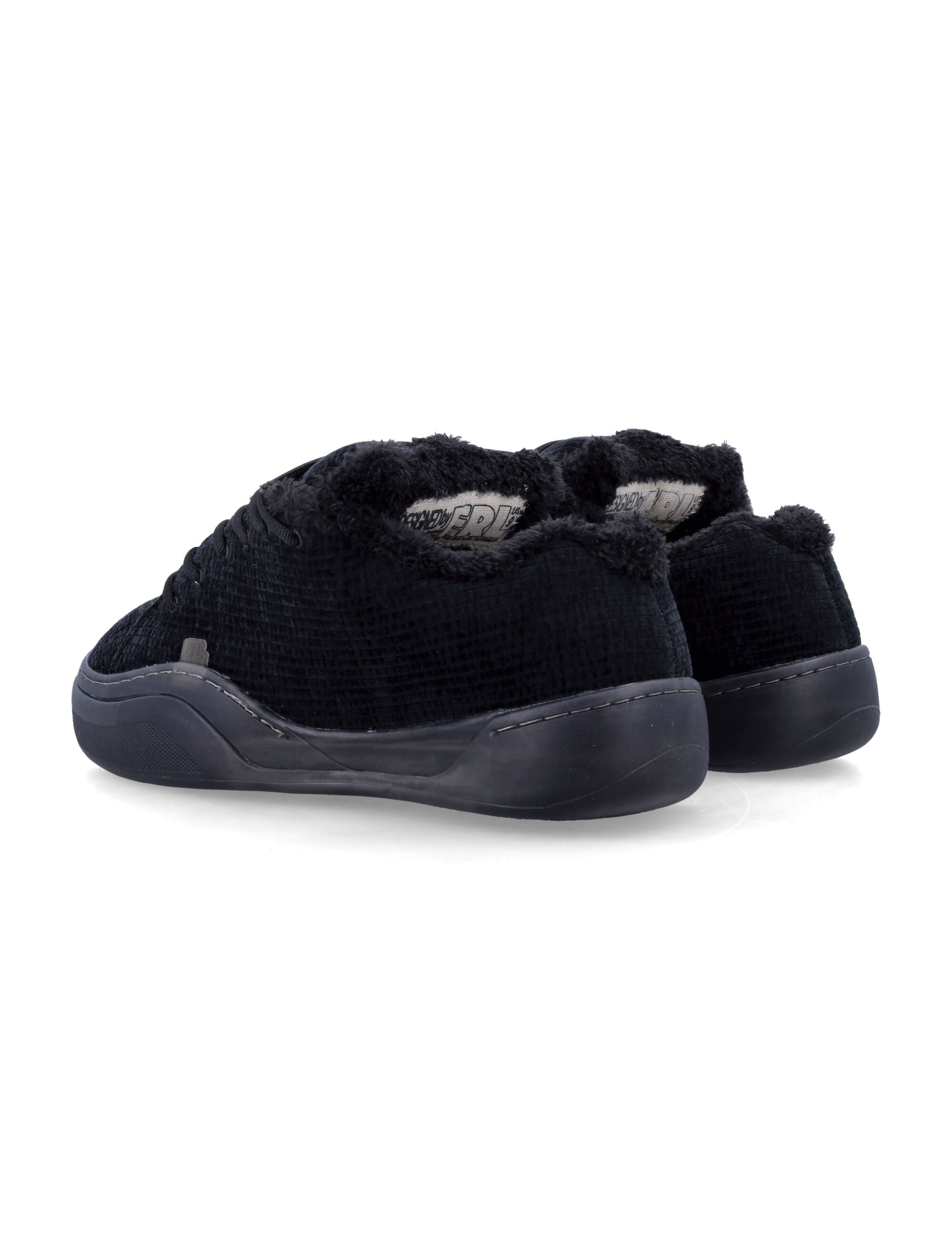ERL Vamp Black Velvet Sneakers Upper