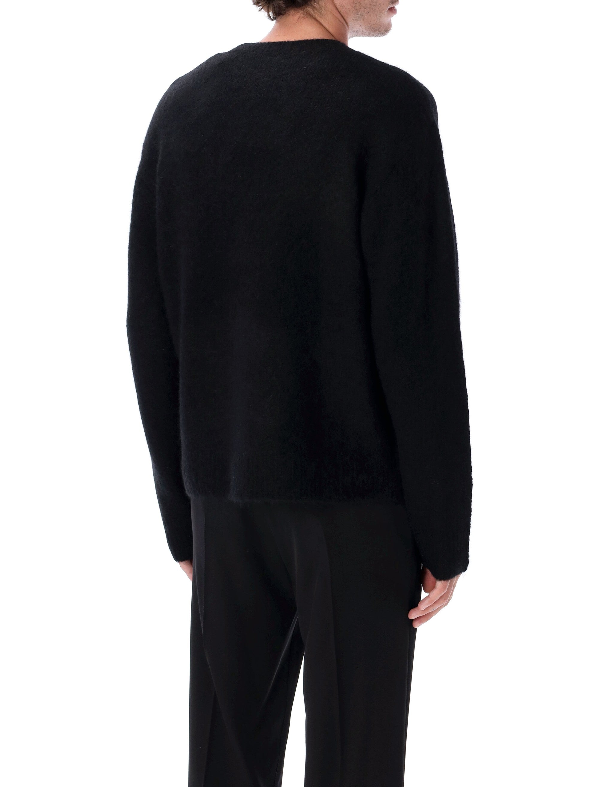 Alpaca Drop Crew sweater Berner Kühl Black