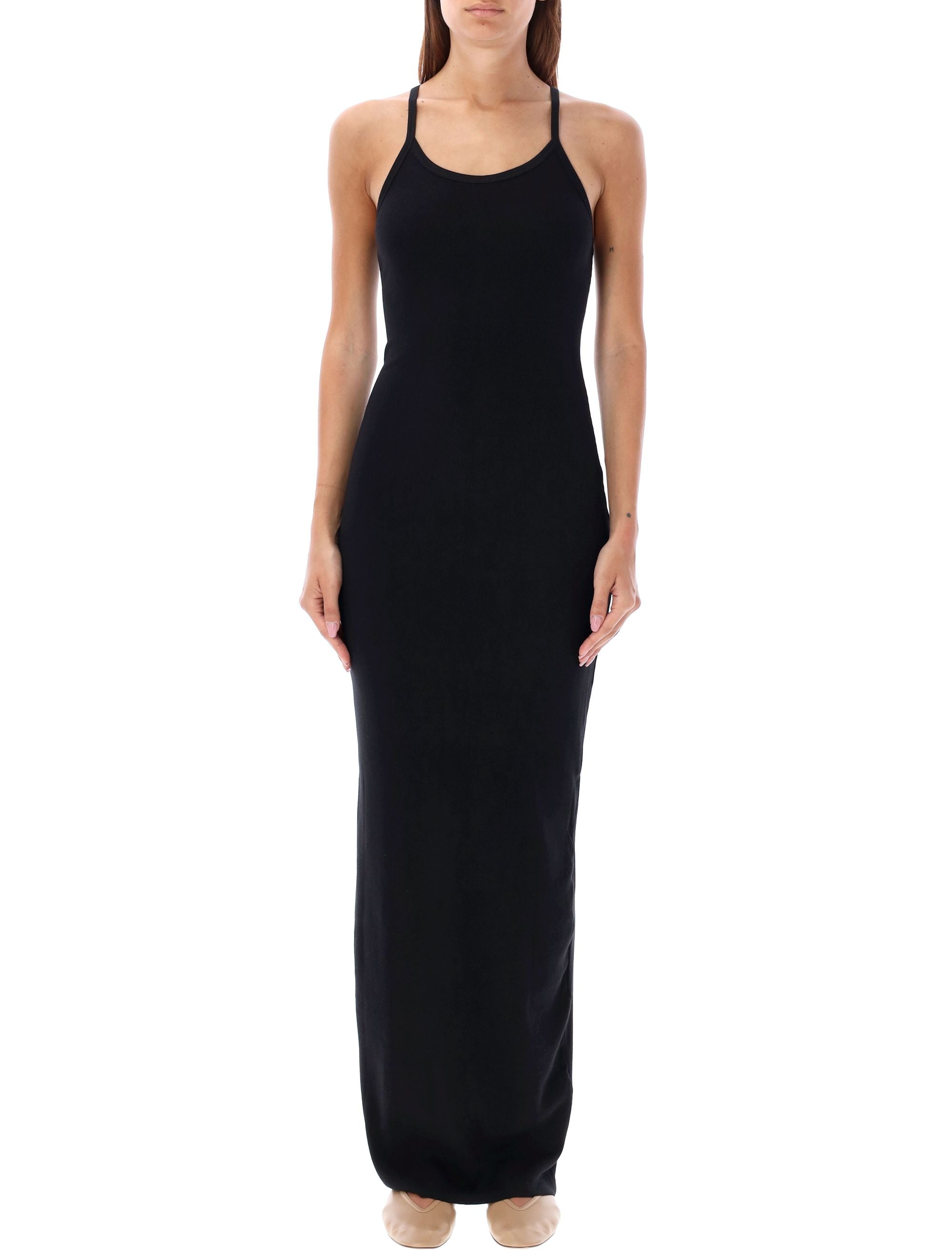Tank maxi dress Black Cotton