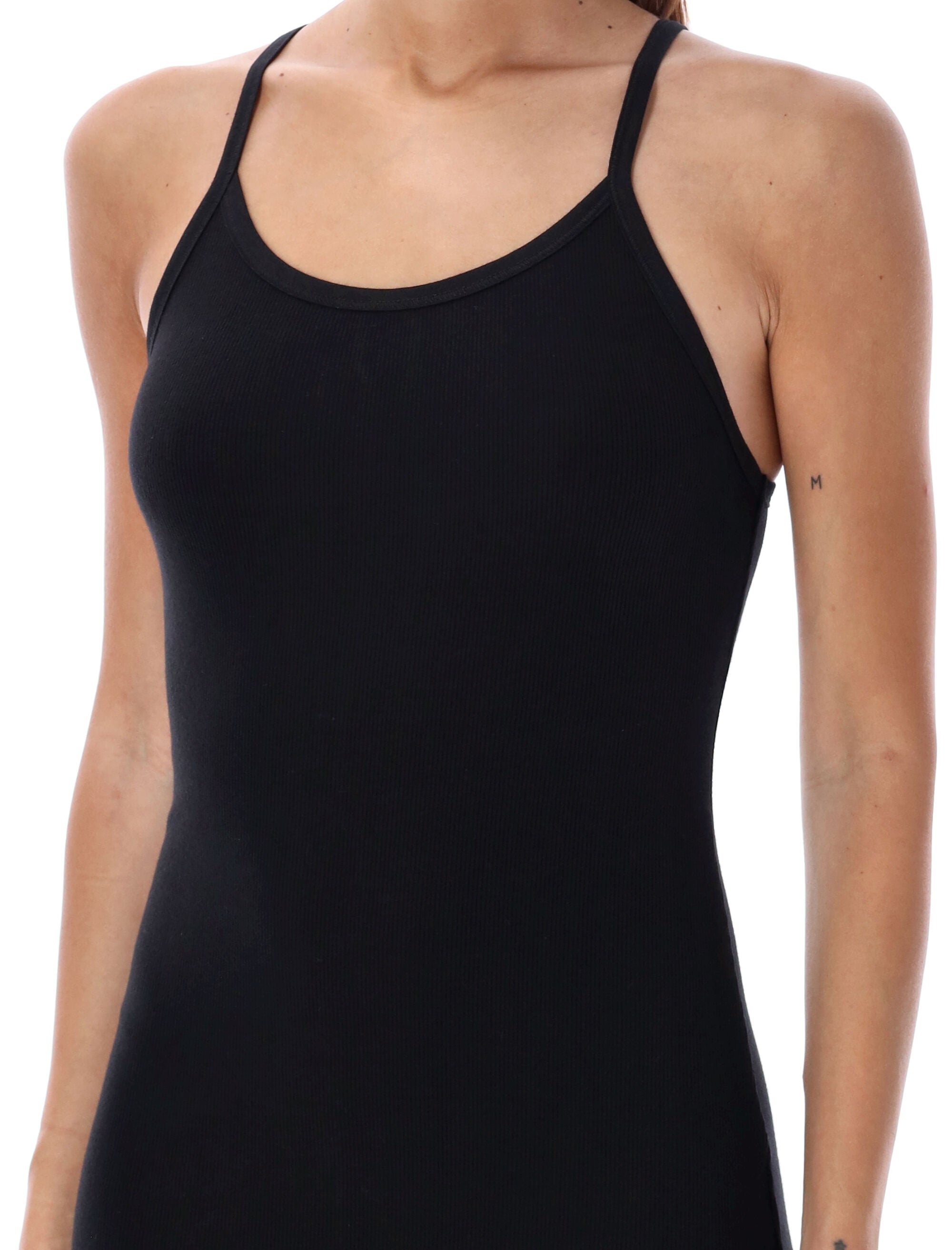 Tank maxi dress Black Cotton