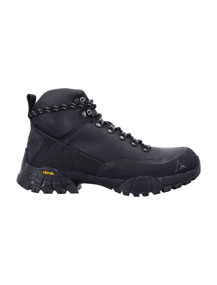 Andreas Black Kudu Leather Boots Upper
