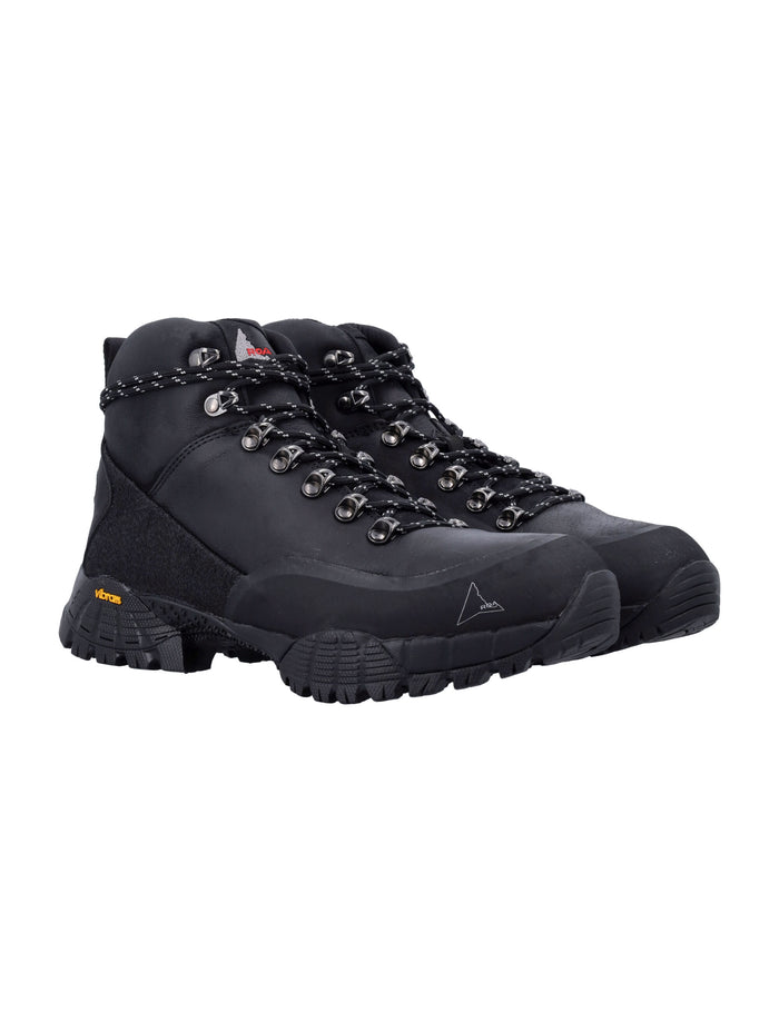 Andreas Black Kudu Leather Boots Upper