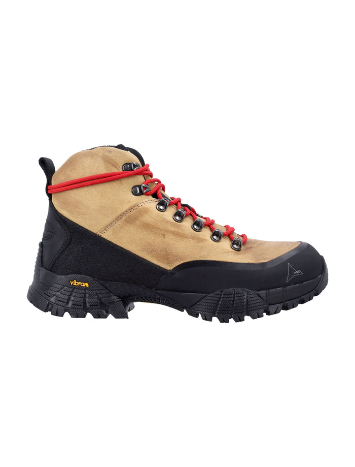 Andreas Kudu Leather Hiking Boots Honey Upper