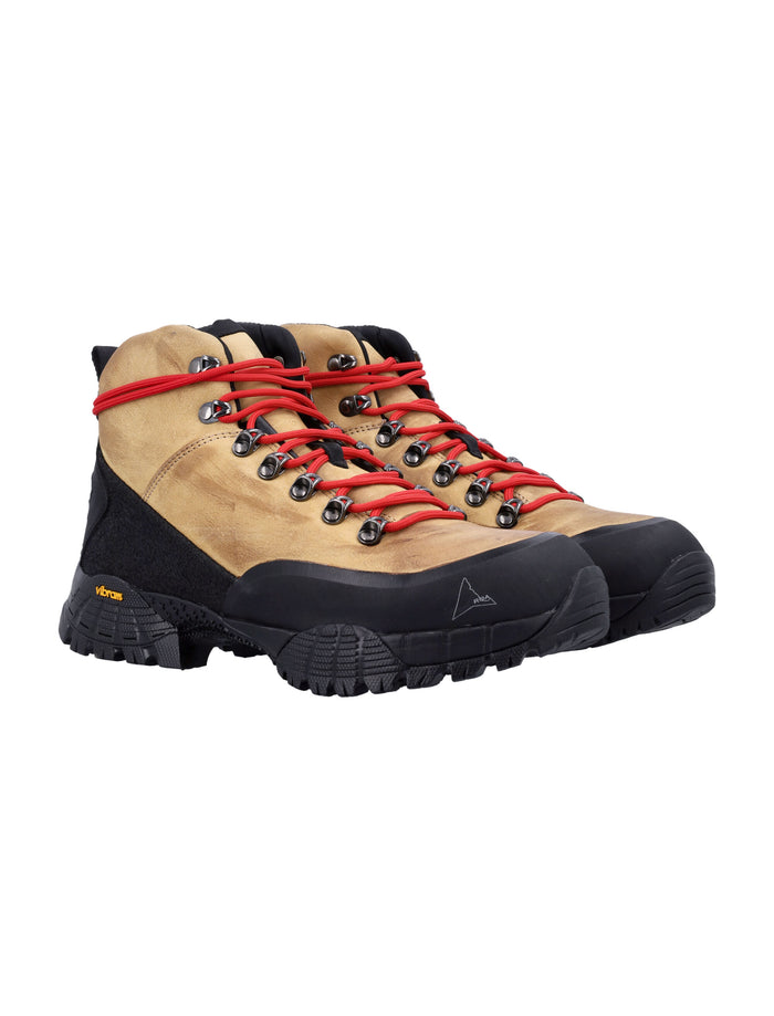 Andreas Kudu Leather Hiking Boots Honey Upper