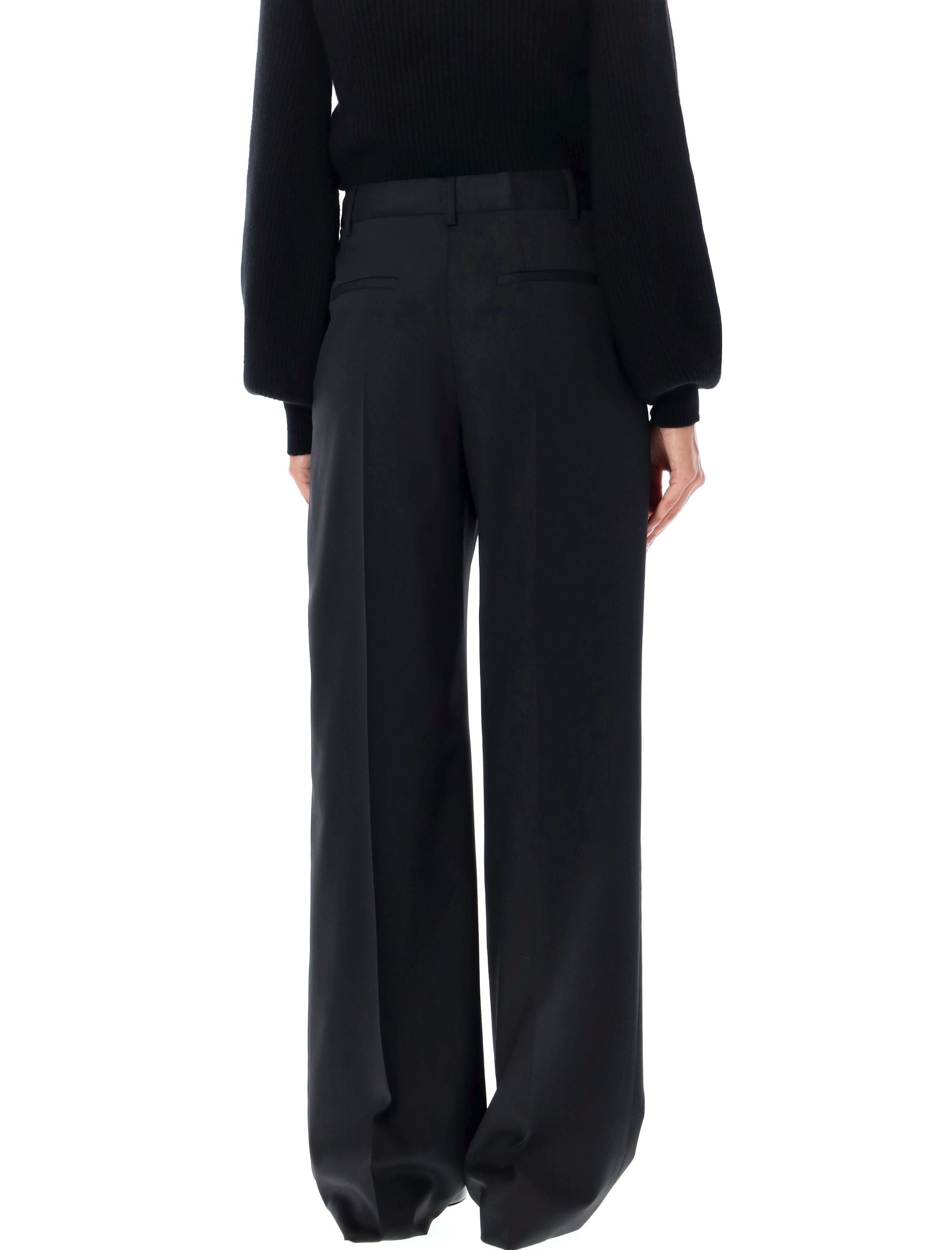 Sbiru pants Black Wool Super 120's
