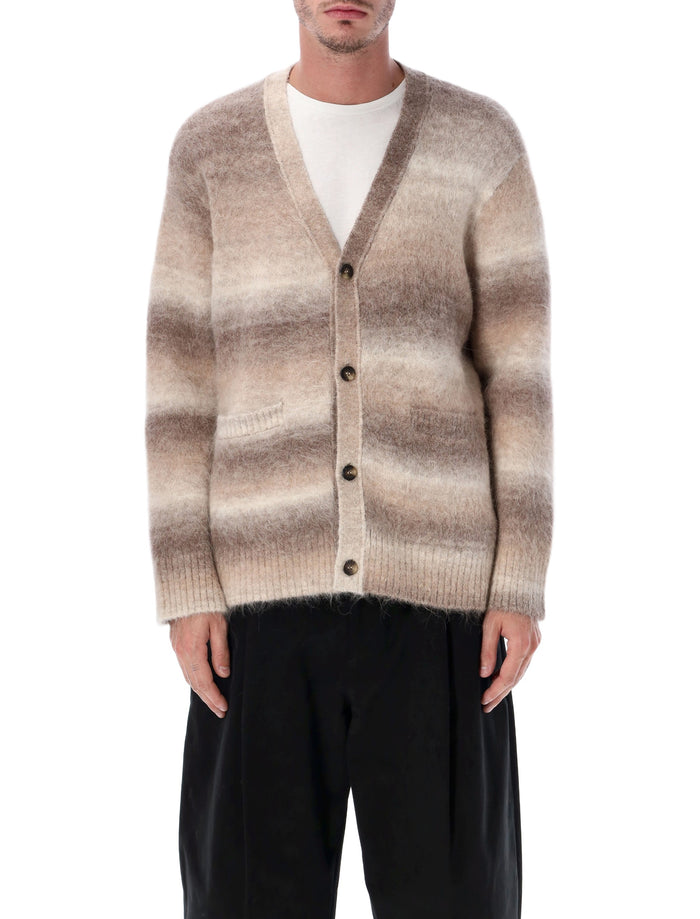 Corridor Ombre Gradient Alpaca Cardigan Natural