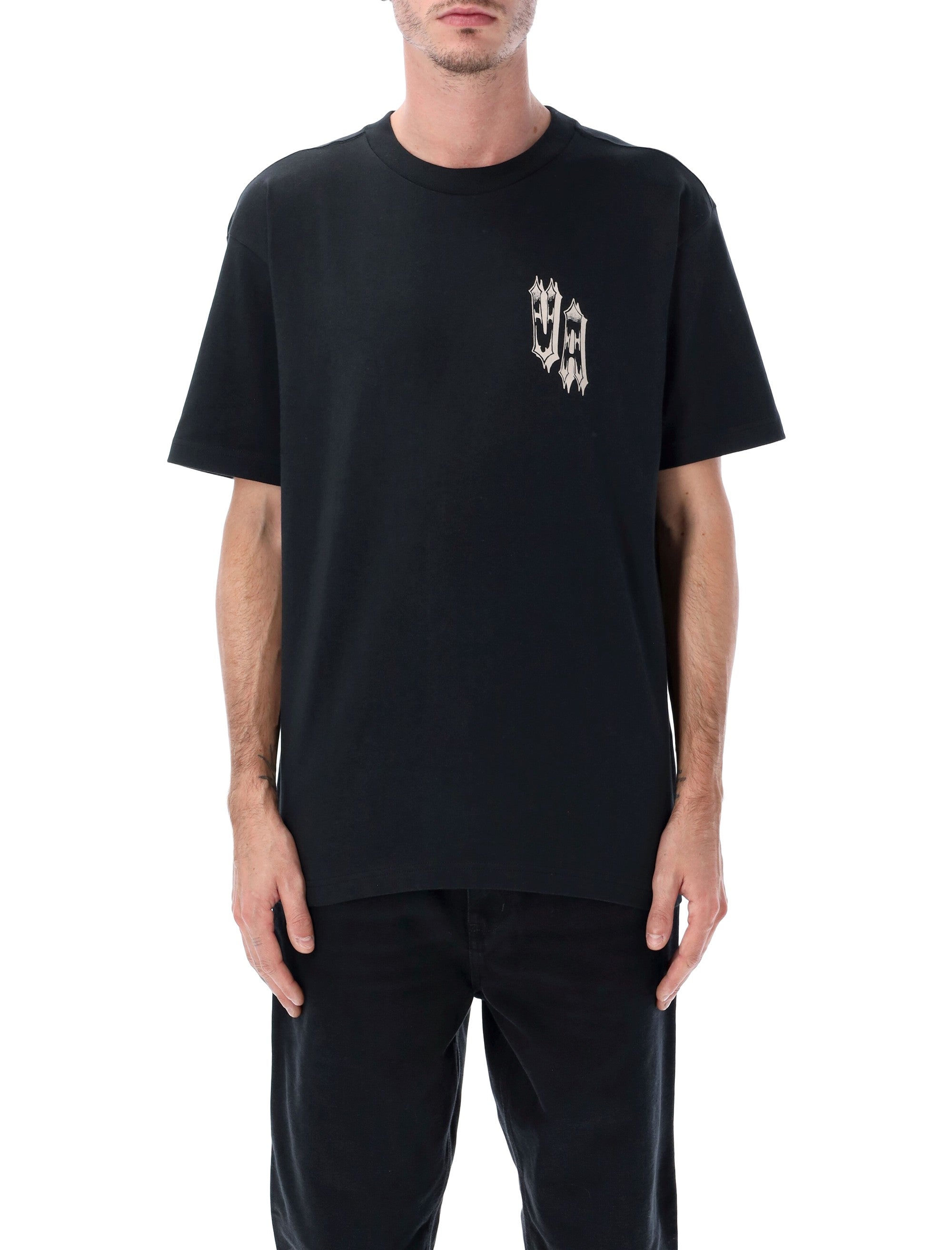 RVCA All Seeing t-shirt Black Cotton Tshirt