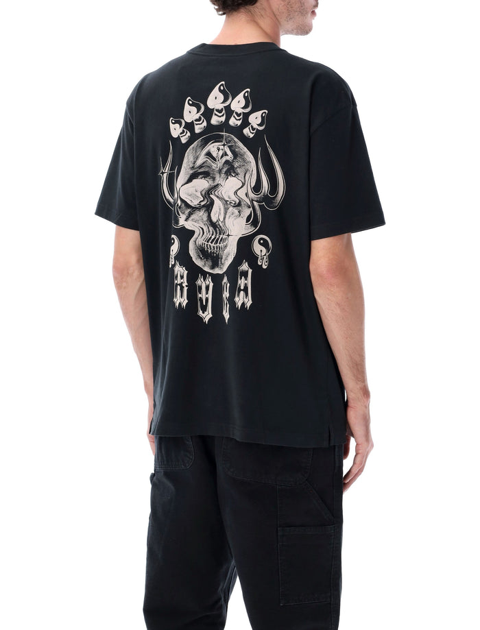 RVCA All Seeing t-shirt Black Cotton Tshirt