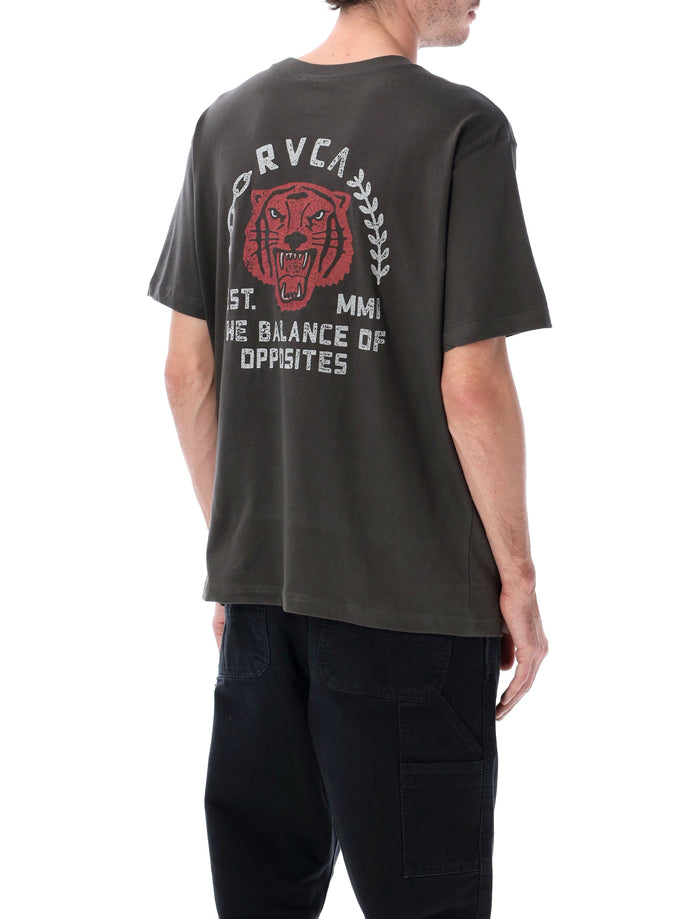 RVCA Squadron t-shirt Pirate Black Cotton Tshirt