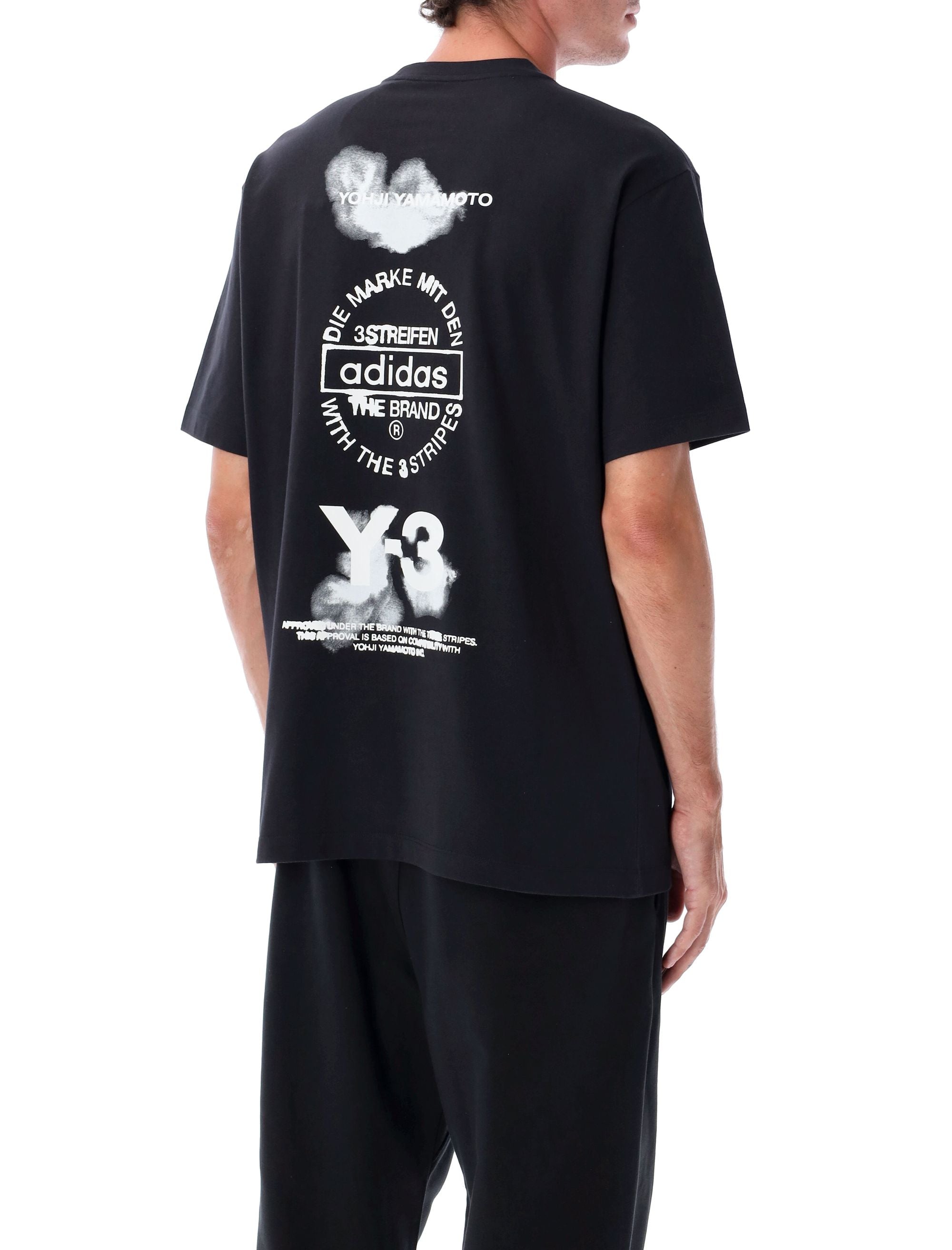 Graphic short sleeves t-shirt Black Cotton