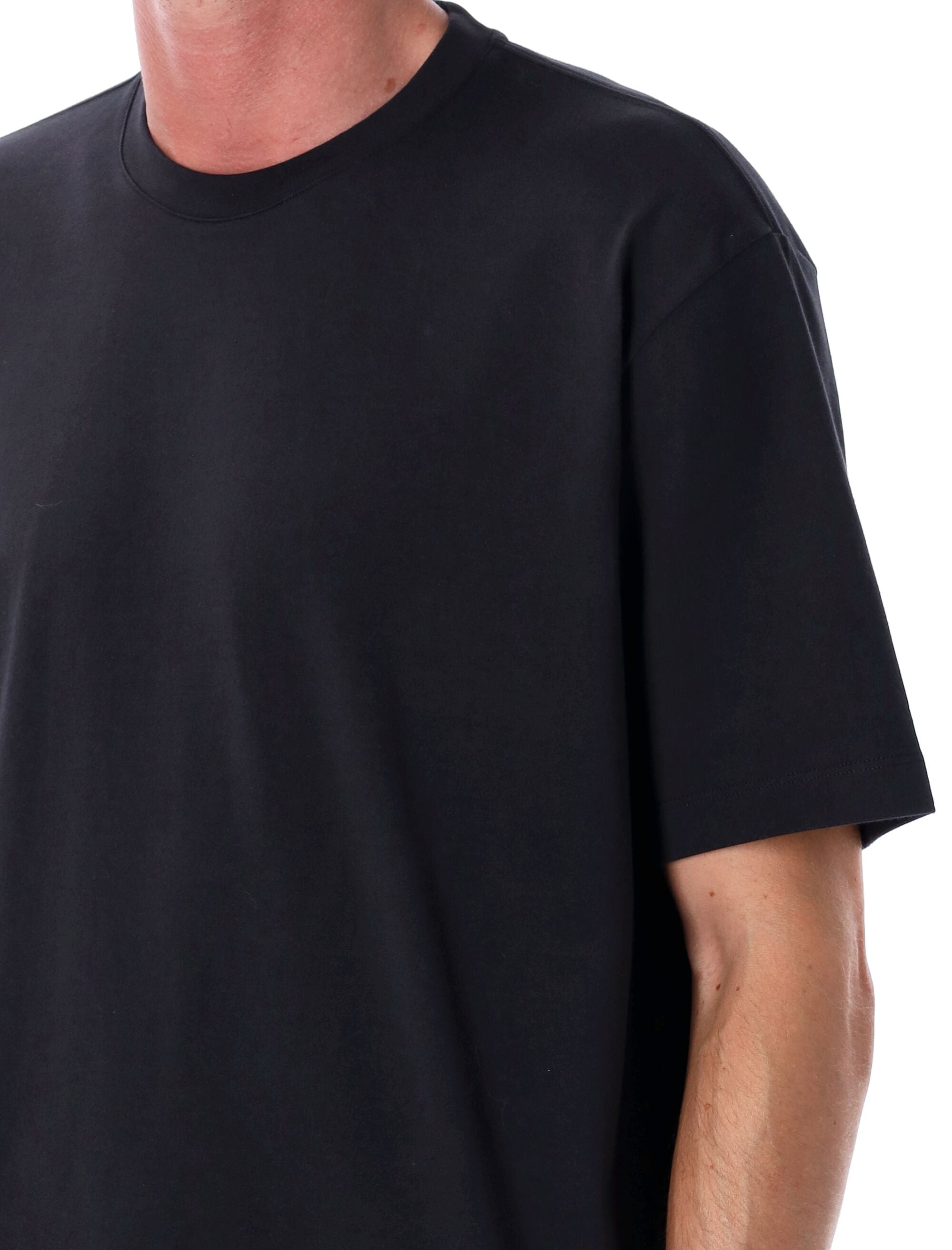 Graphic short sleeves t-shirt Black Cotton