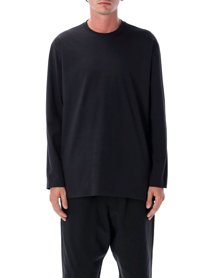 Graphic long sleeves t-shirt Black Cotton