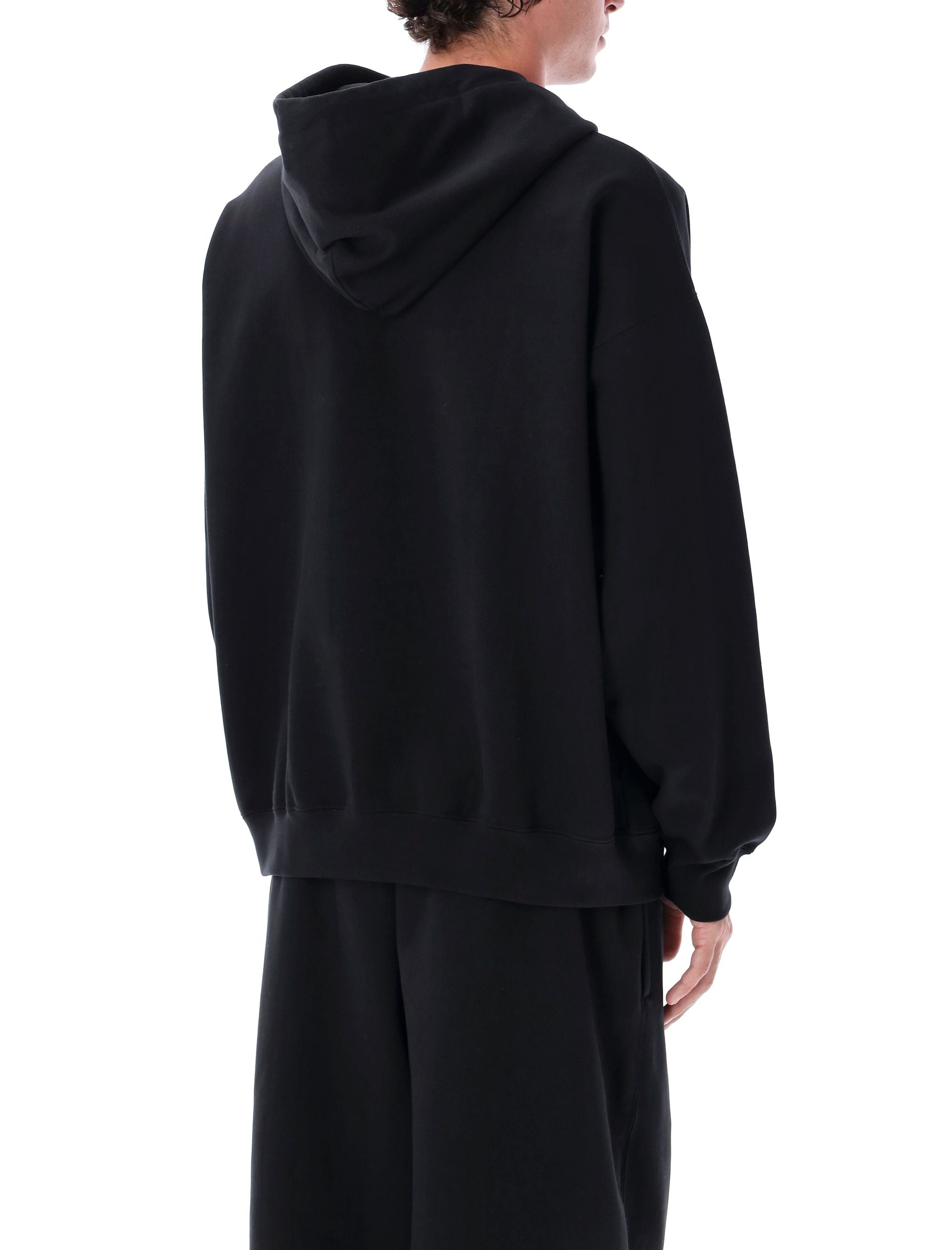 Y-3 FT oversized brushed cotton hoodie Black Sweatshirt