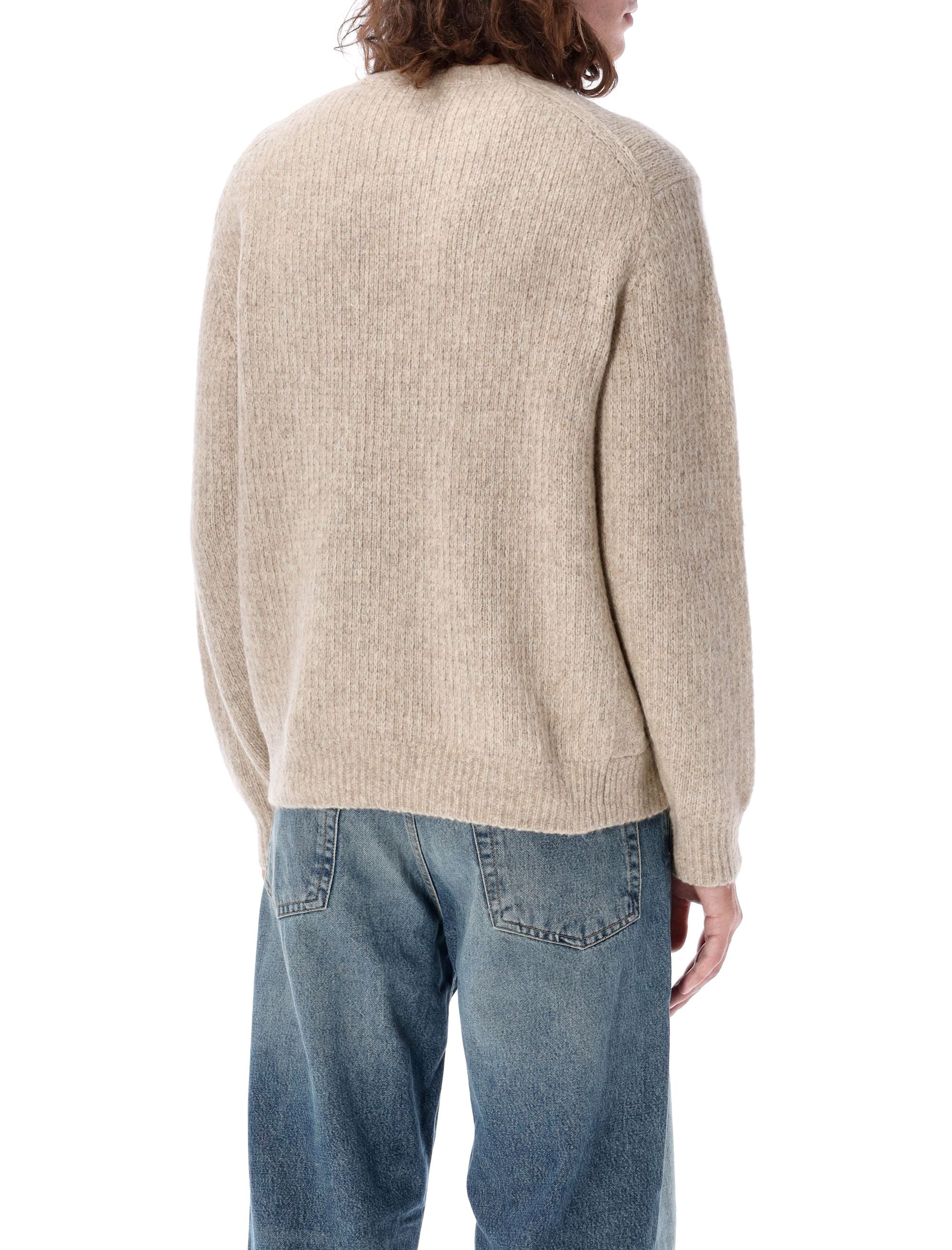 Sunflower yak and wool blend sweater Beige