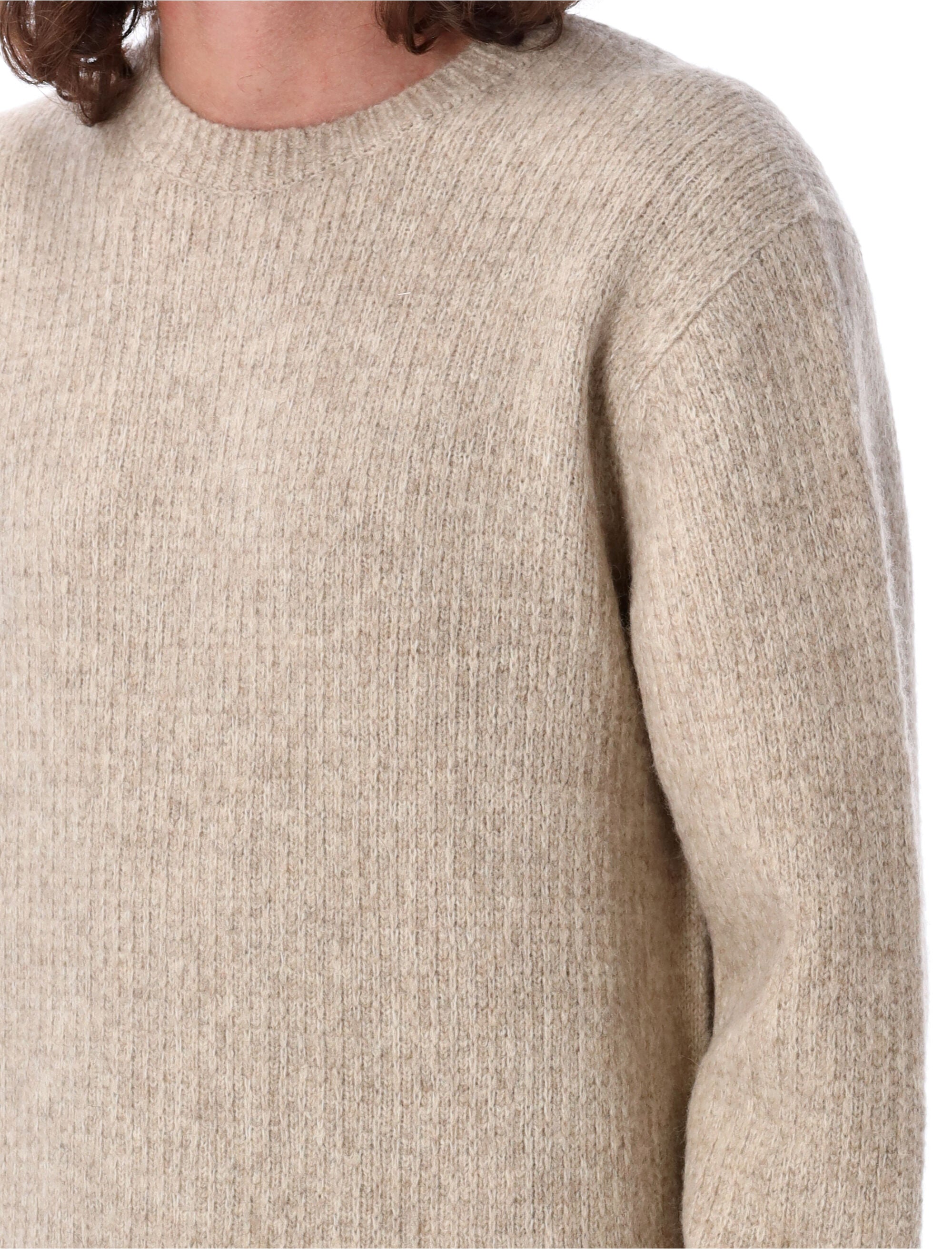 Sunflower yak and wool blend sweater Beige