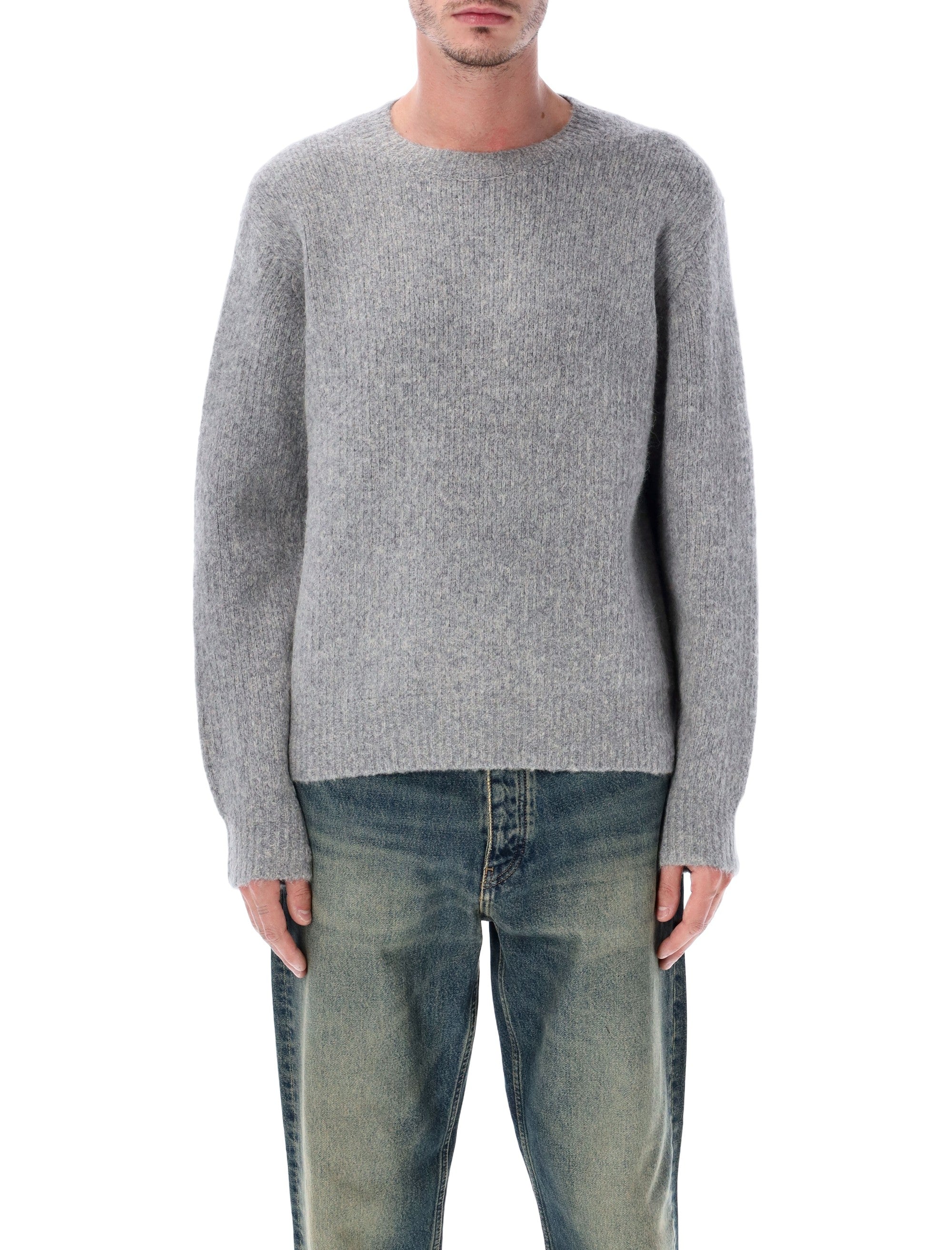 Sunflower yak and wool blend sweater Grey Mel