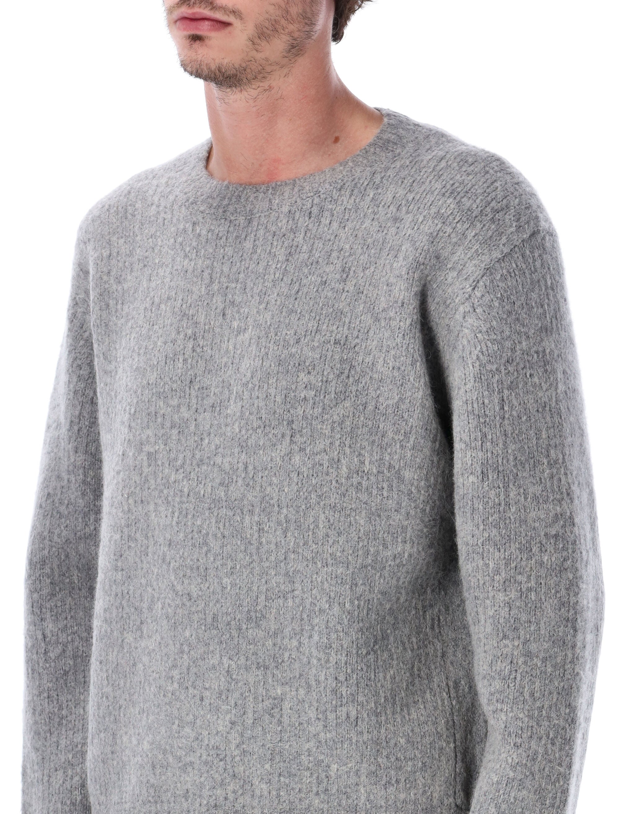 Sunflower yak and wool blend sweater Grey Mel
