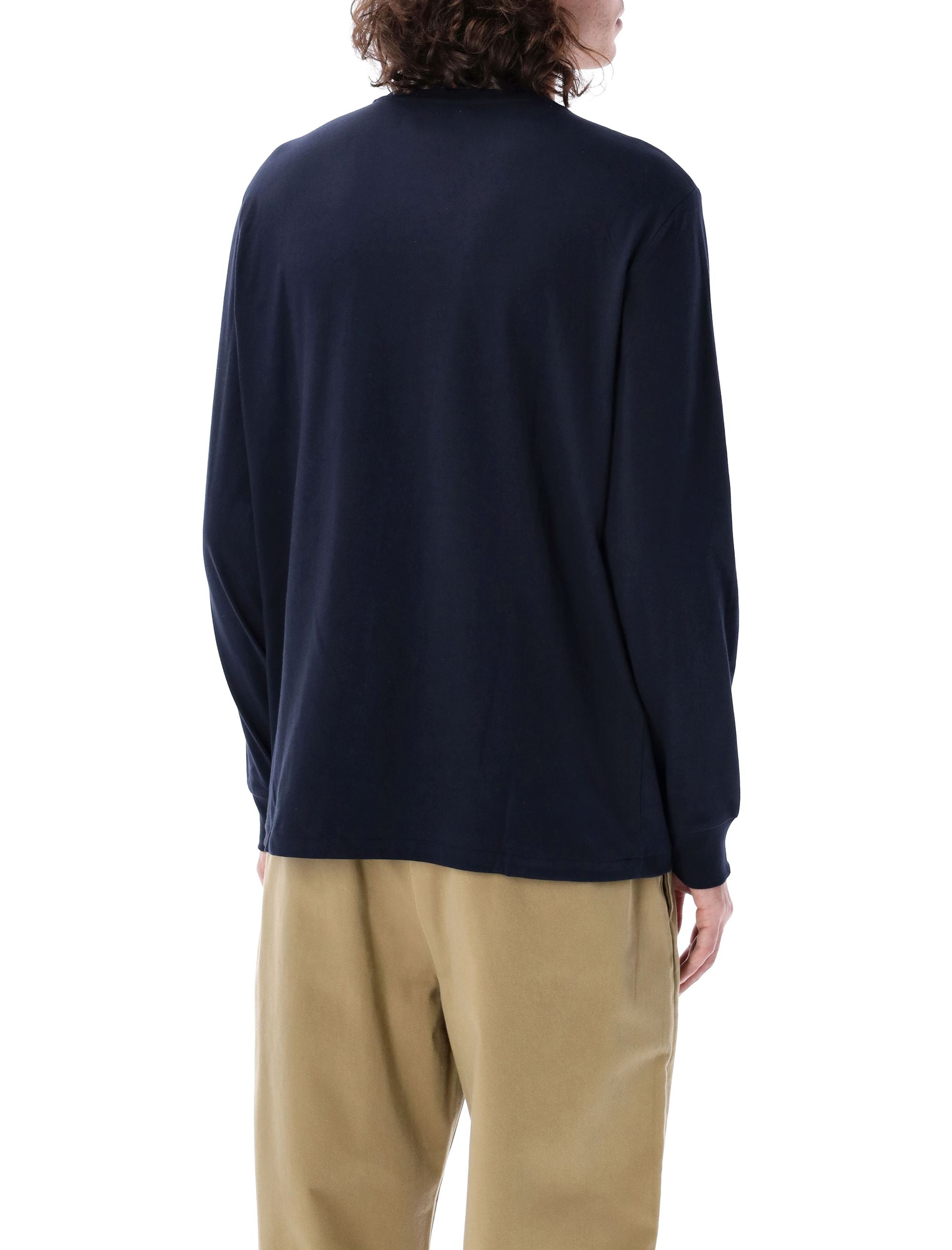 Classic fit jersey long-sleeve t-shirt Ink Cotton Tshirt