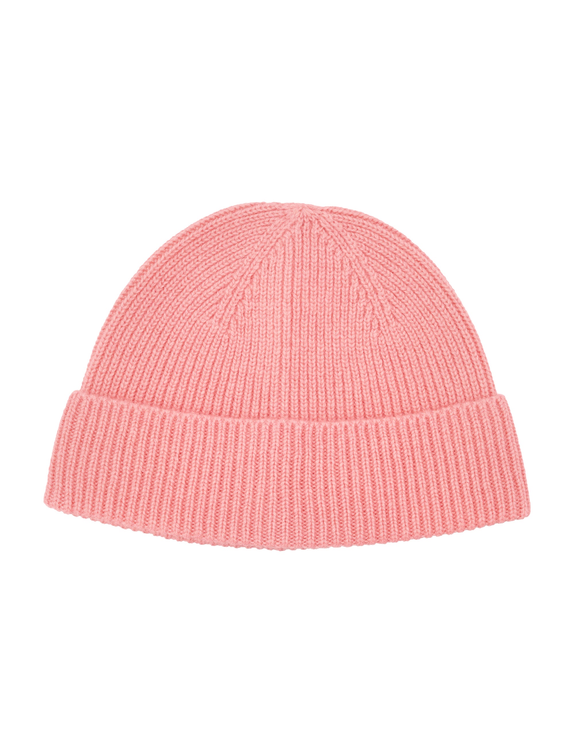 Bonpoint Pink Benny girls ribbed cashmere beanie Hat