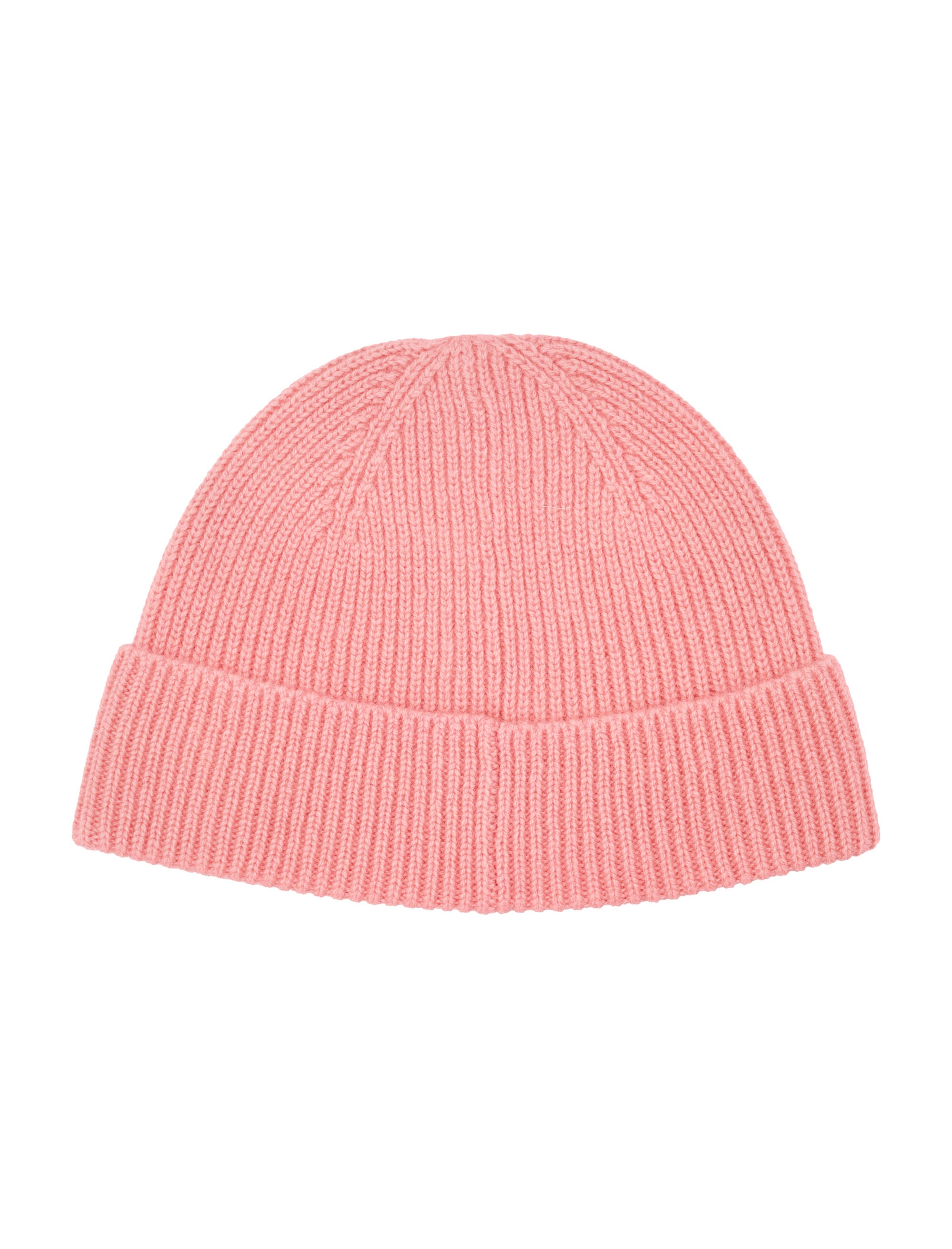 Bonpoint Pink Benny girls ribbed cashmere beanie Hat