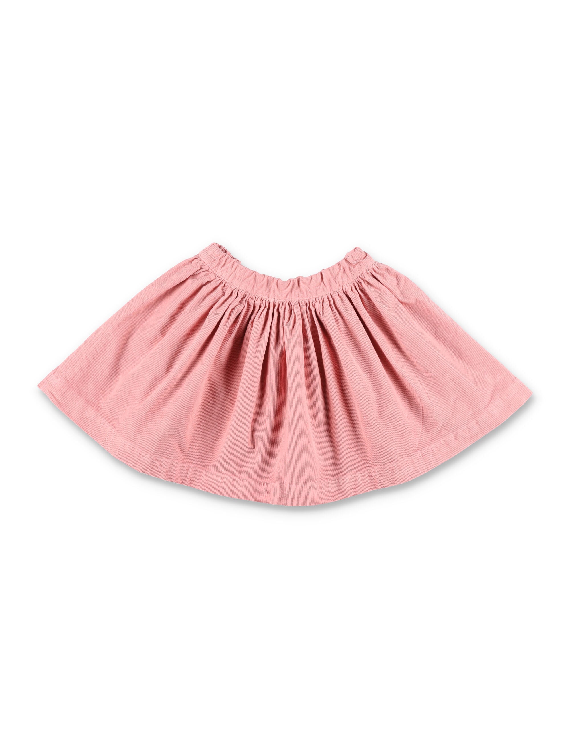 Kid - Suzon Corduroy Skirt Organic Cotton Rose