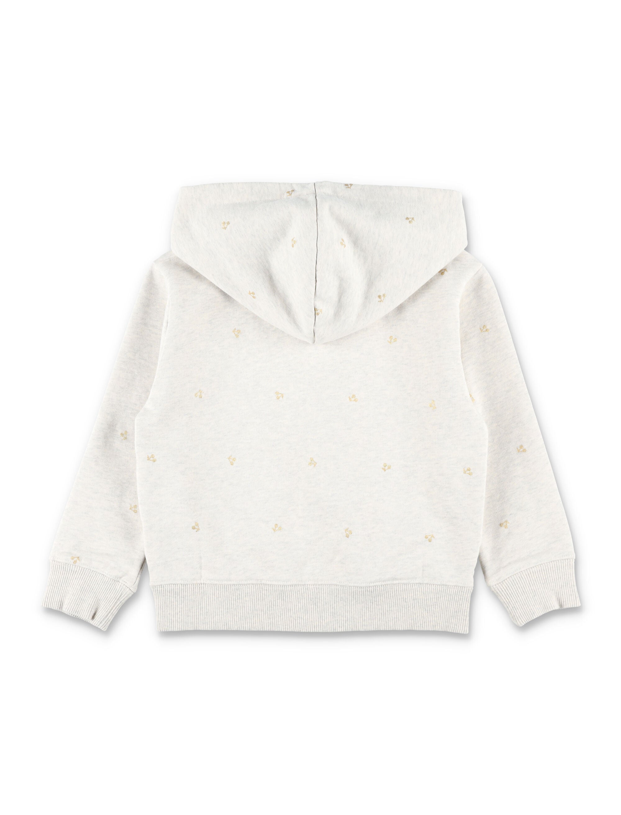 Bonpoint Talent organic cotton girls hoodie with cherry print Beige Sweatshirt