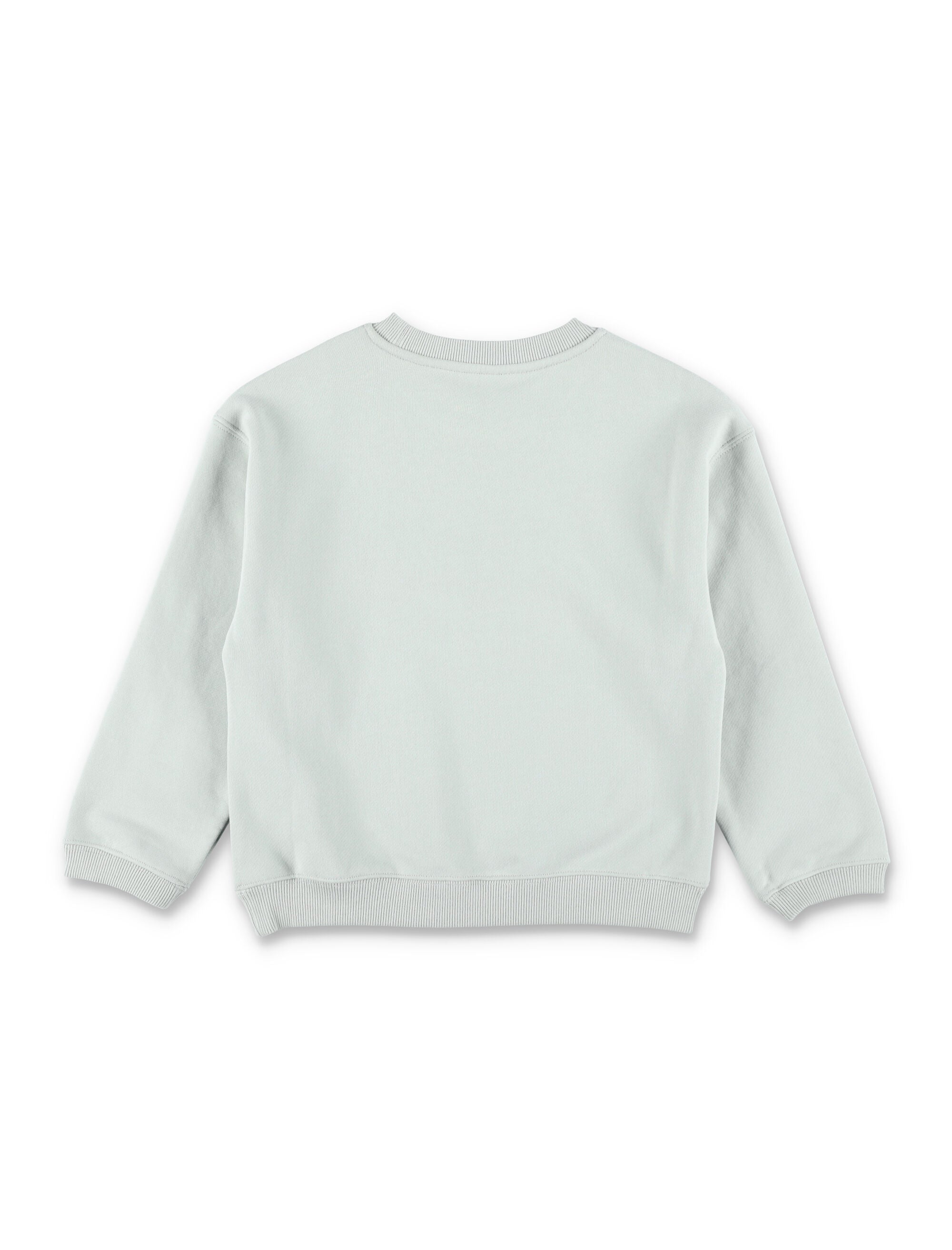 Bonpoint Tonino organic cotton sweatshirt with Heritage logo Light Green