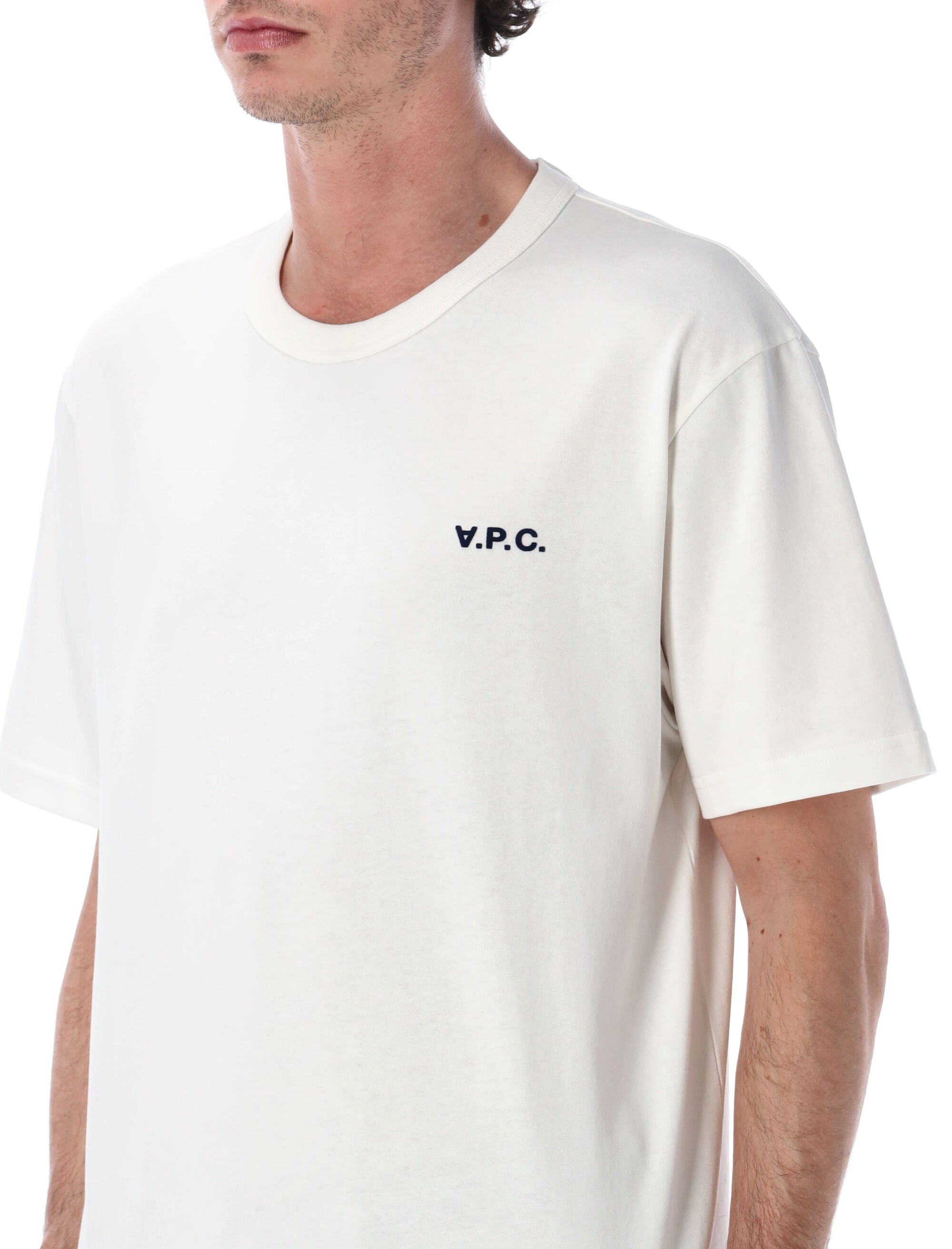 A.P.C. organic cotton boxy Petit VPC T-shirt White