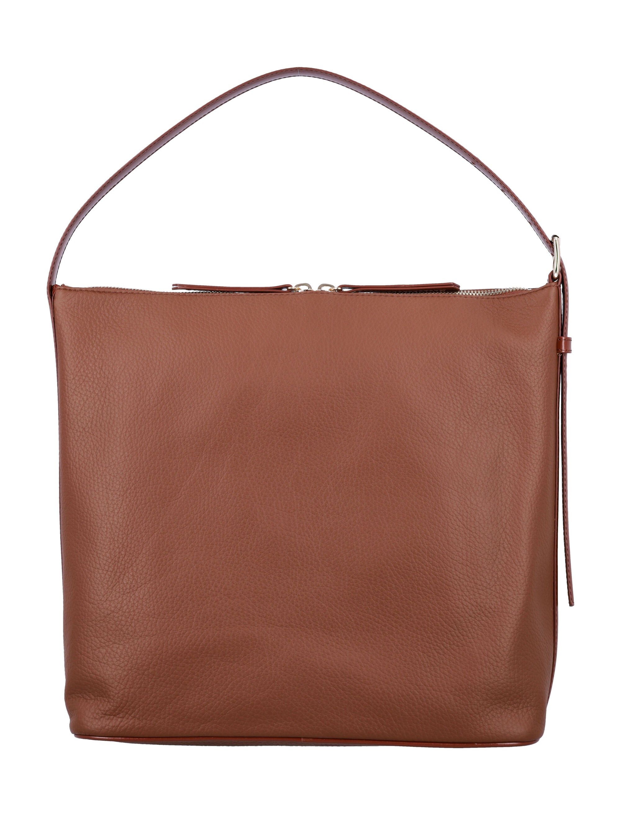 A.P.C. Vera leather bag with adjustable strap Noisette Cow Shoulder