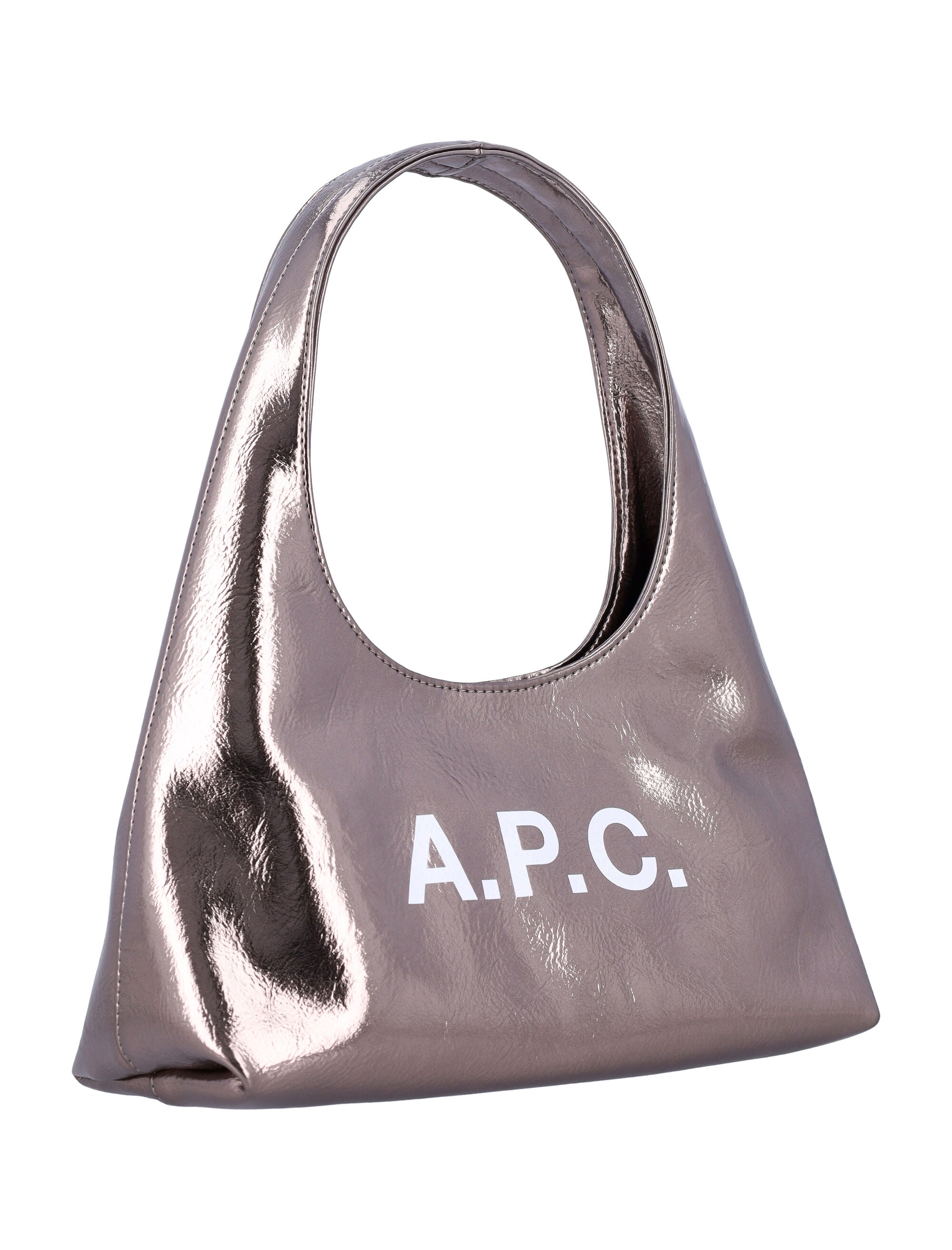 Baby Ninon shoulder bag Silver Polyurethane