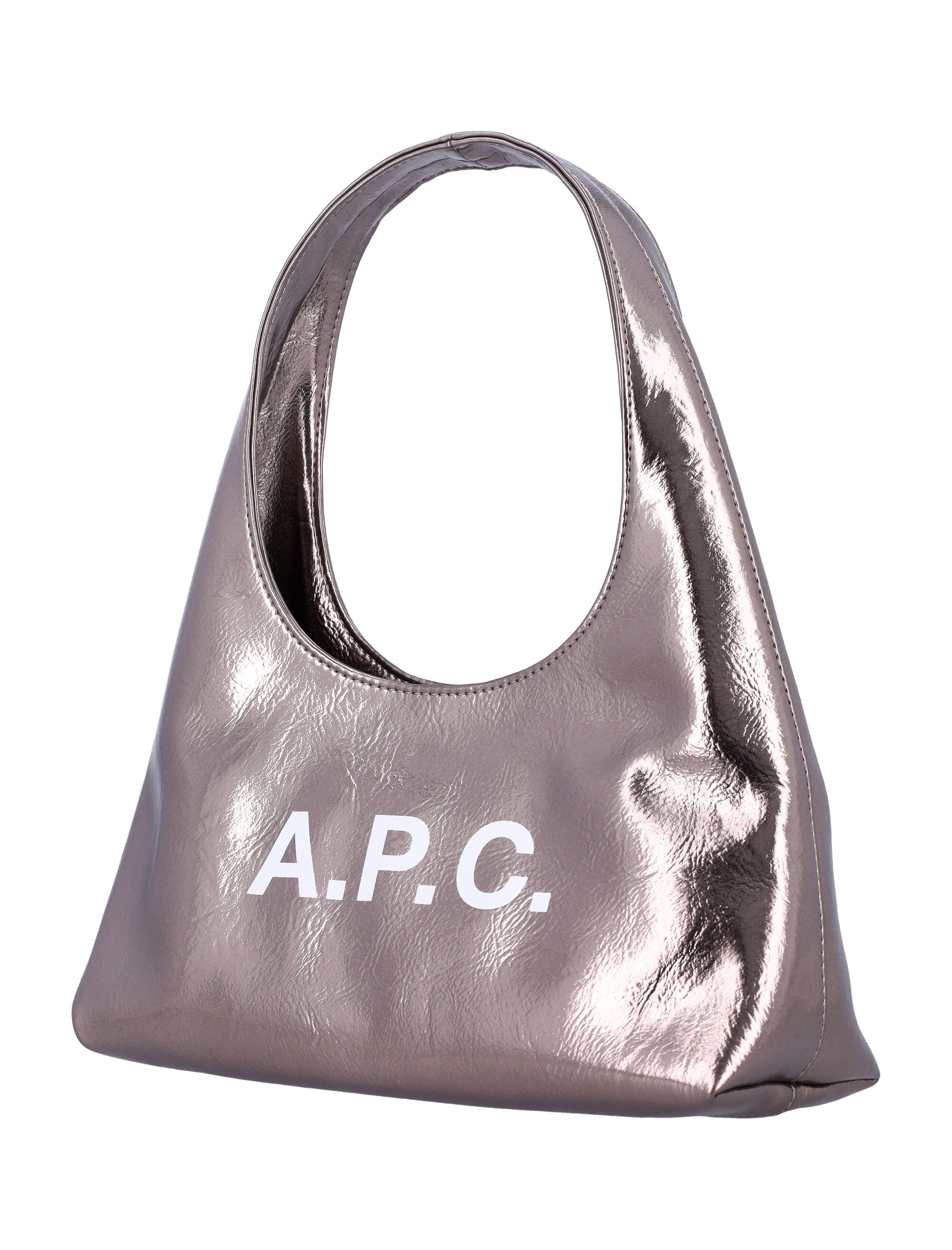 Baby Ninon shoulder bag Silver Polyurethane