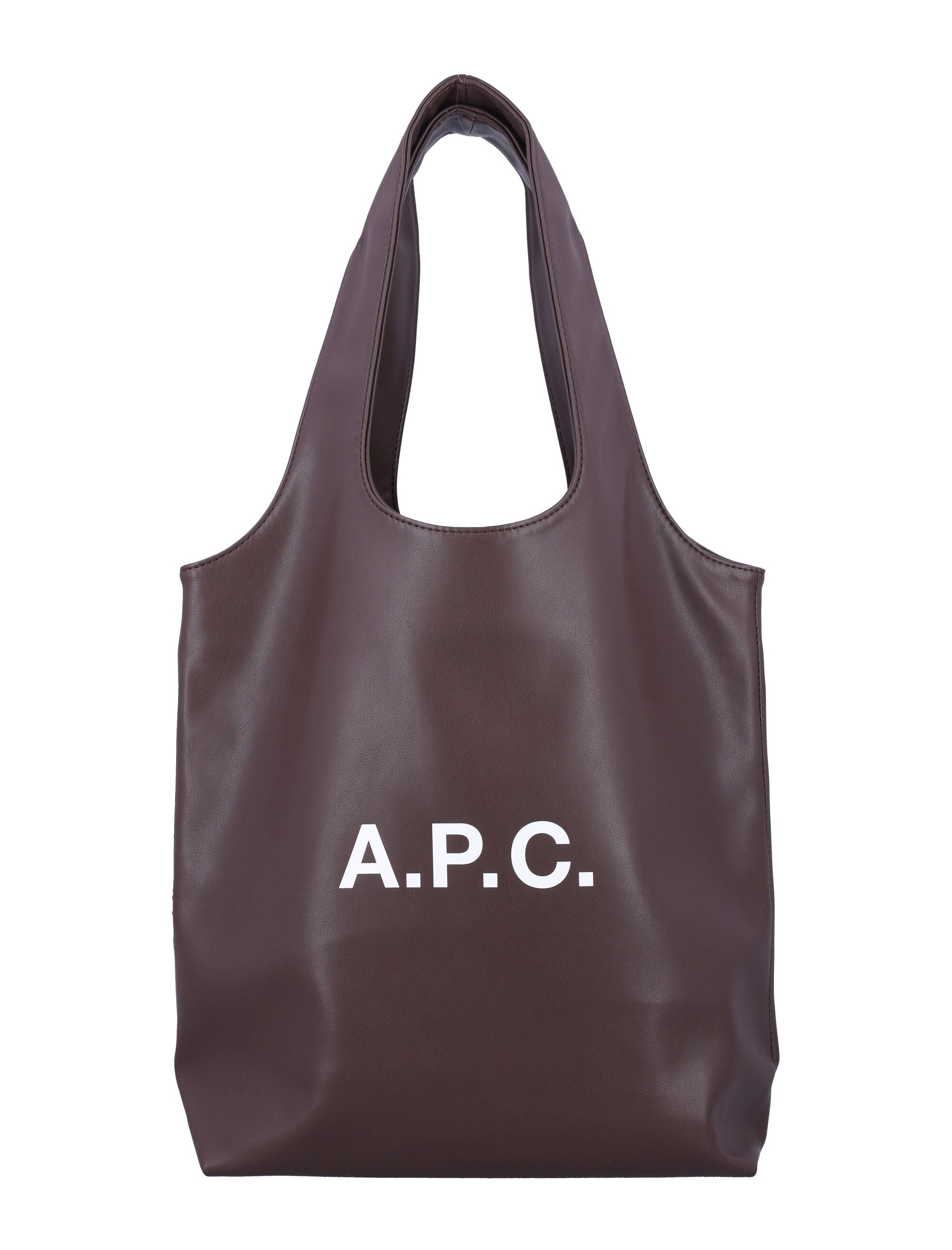 Ninon Small tote bag Dark Brown Polyurethane