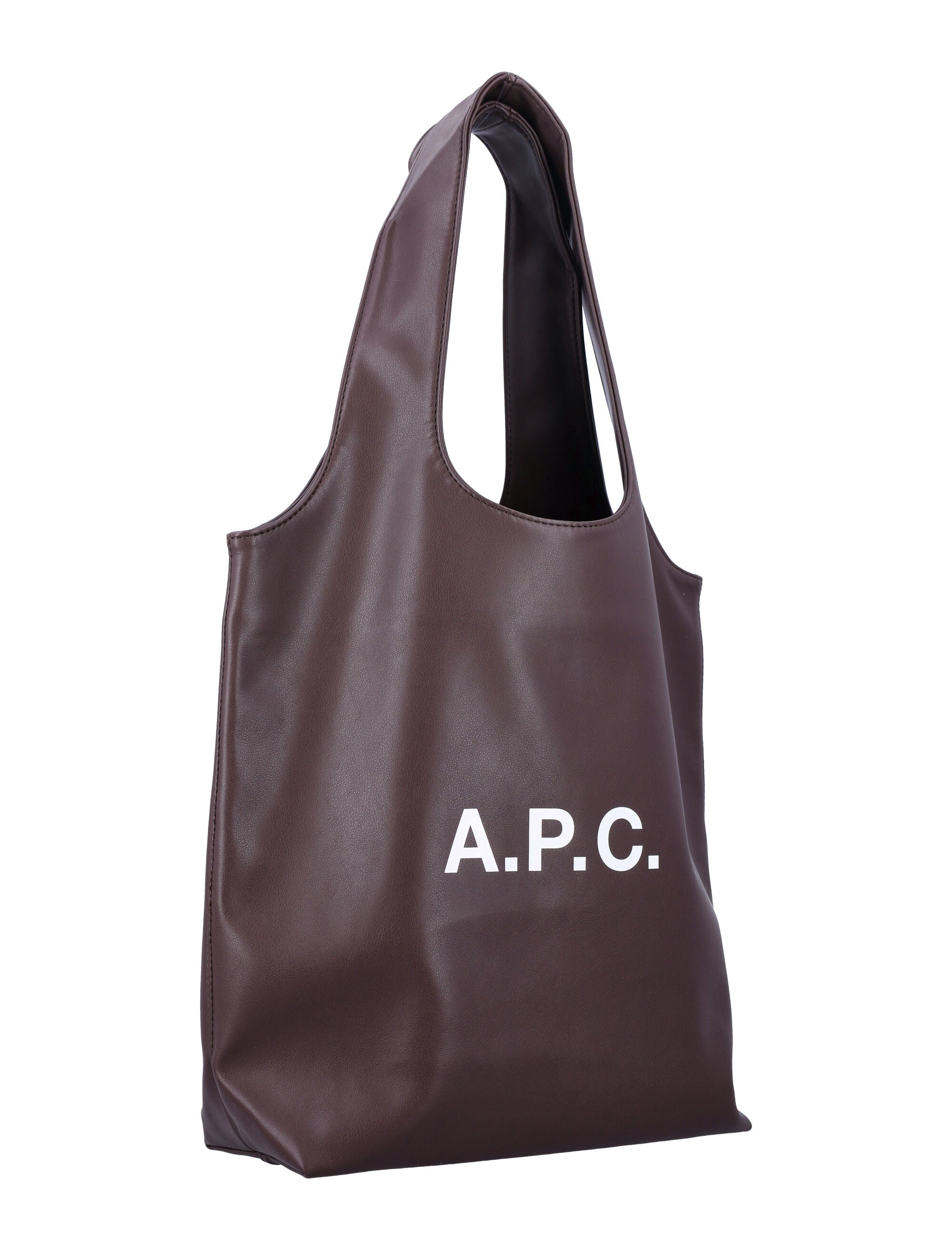 Ninon Small tote bag Dark Brown Polyurethane