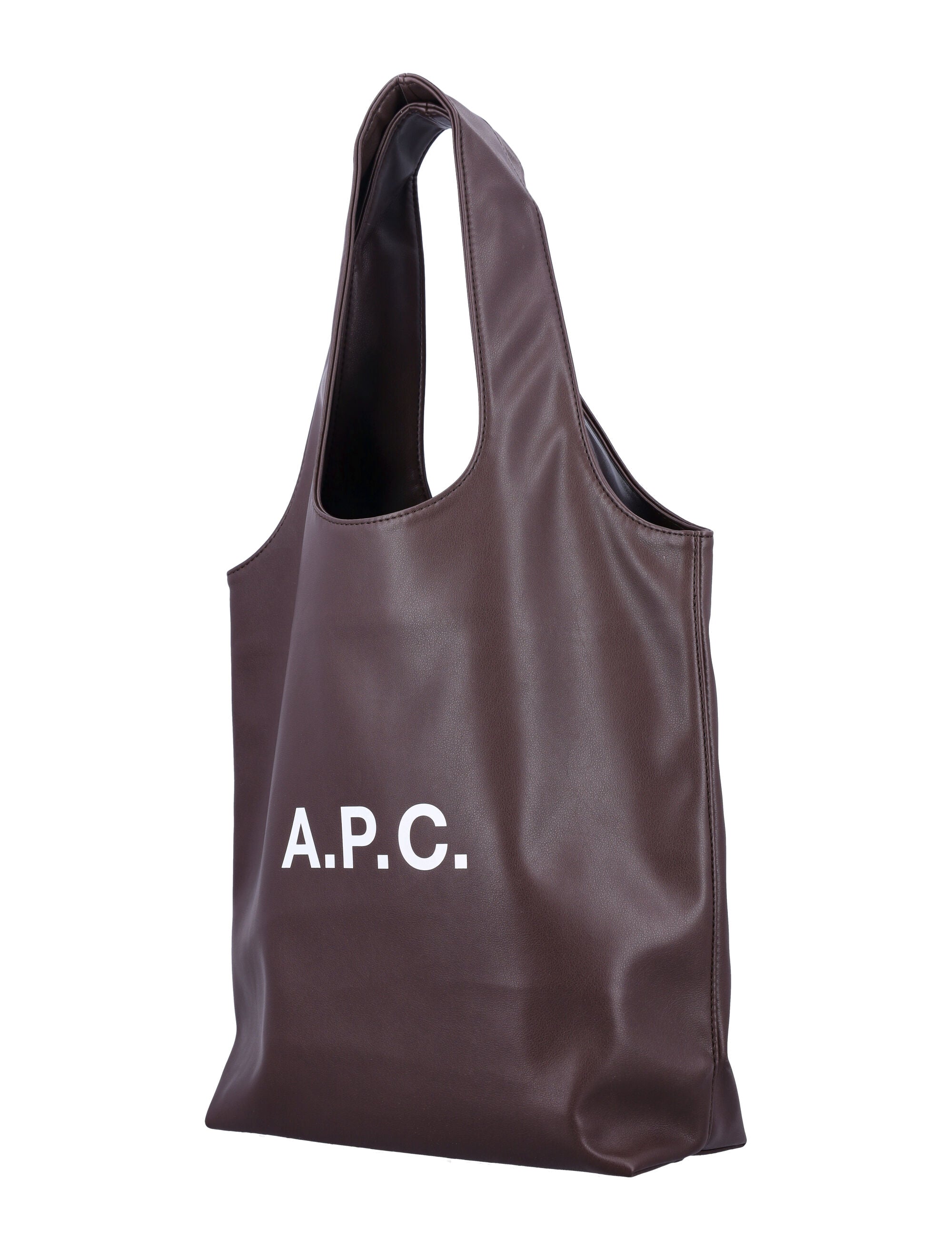 Ninon Small tote bag Dark Brown Polyurethane