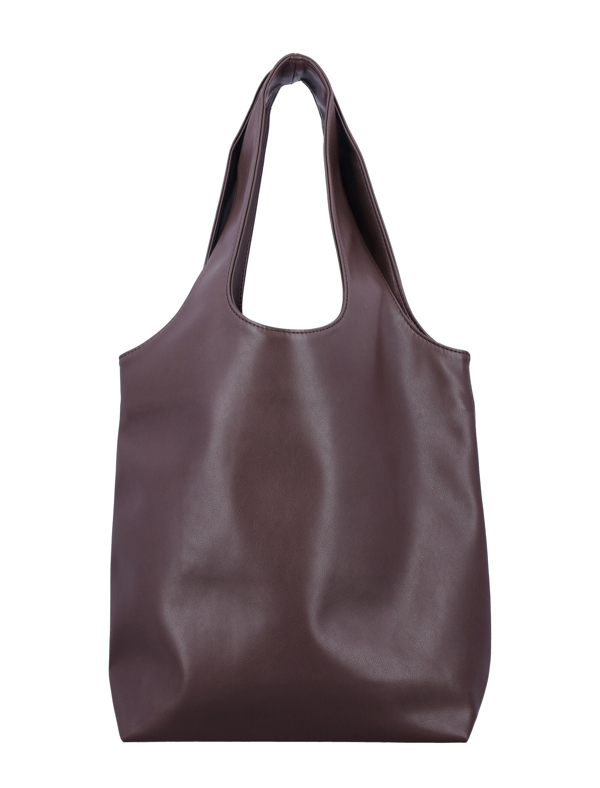 Ninon Small tote bag Dark Brown Polyurethane