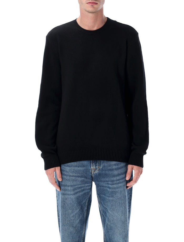 Colorful Standard Recycled Merino Wool Classic Crewneck Black Sweater