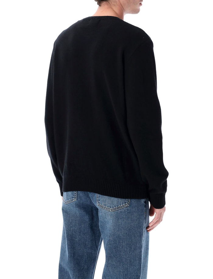 Colorful Standard Recycled Merino Wool Classic Crewneck Black Sweater