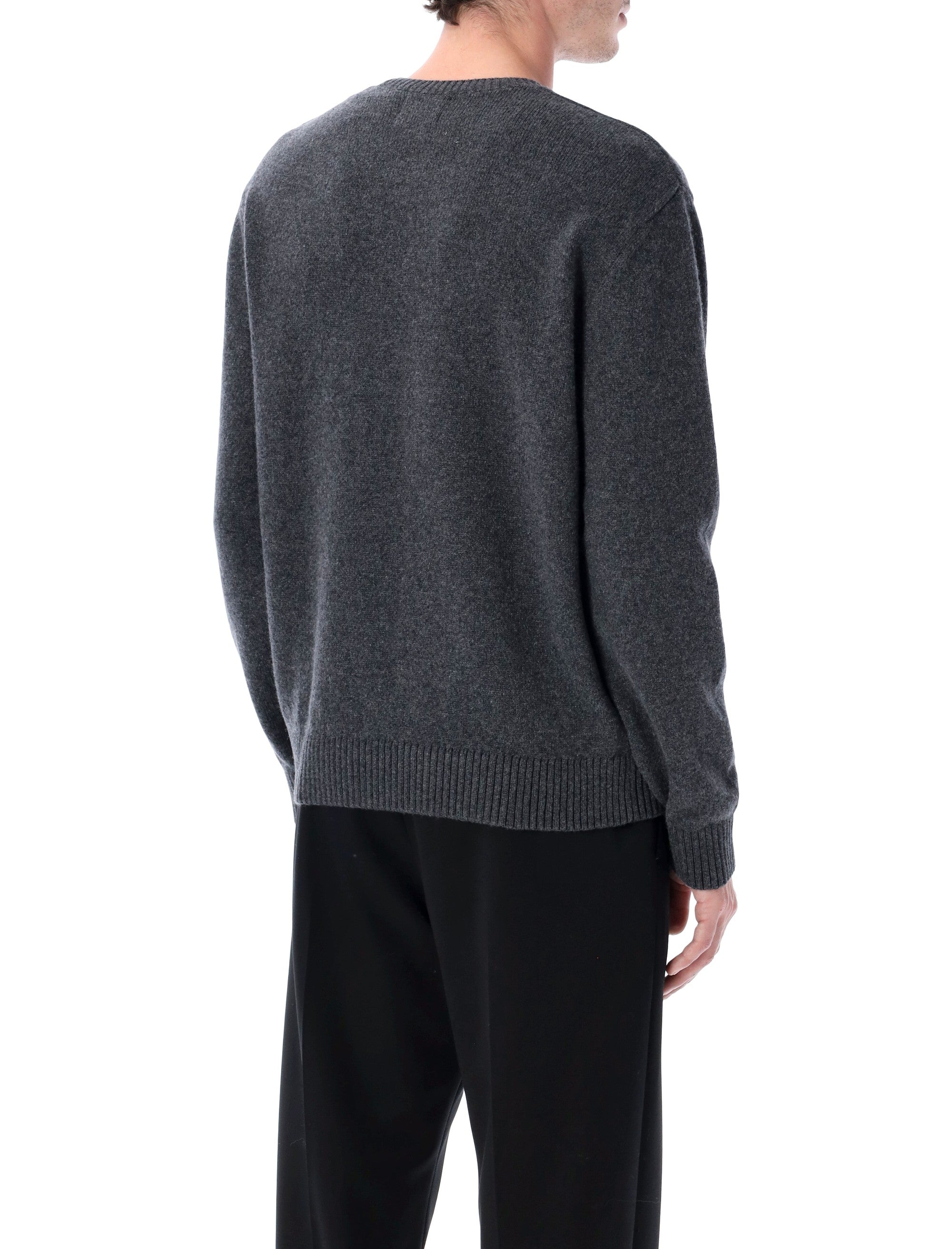 Colorful Standard recycled merino wool classic crewneck Lava Grey Sweater