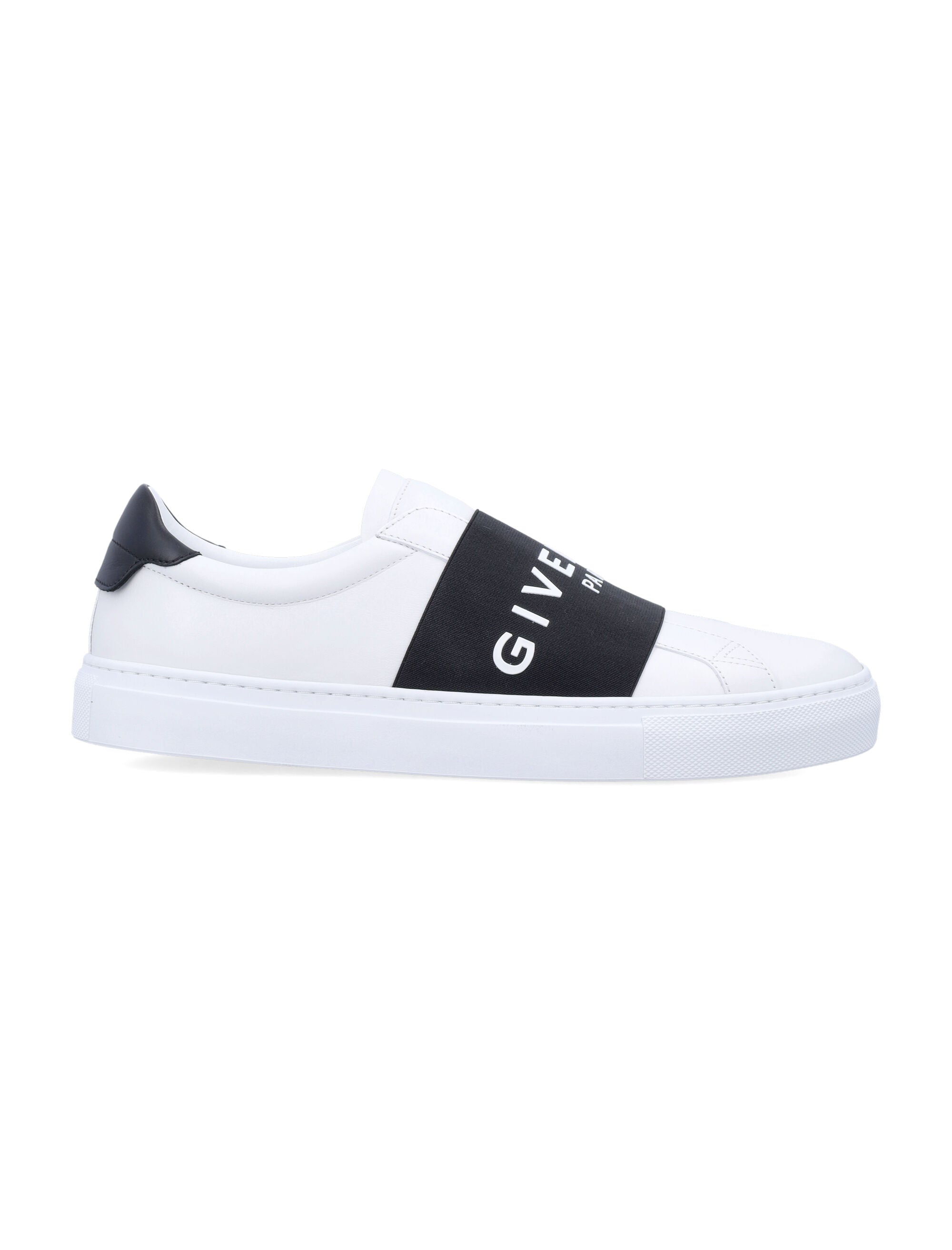 Urban Street low top sneakers White Black Calf Leather Sole