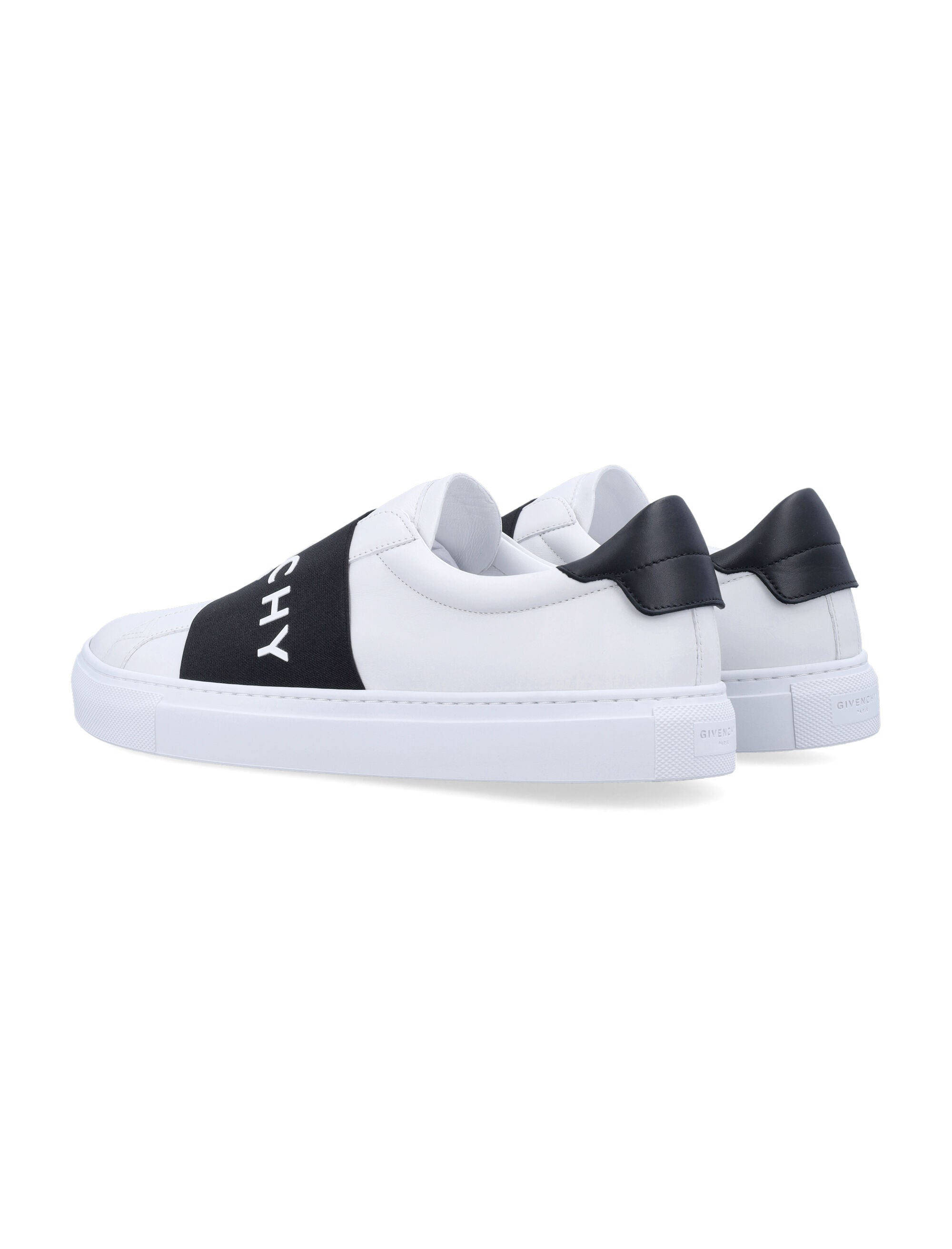 Urban Street low top sneakers White Black Calf Leather Sole